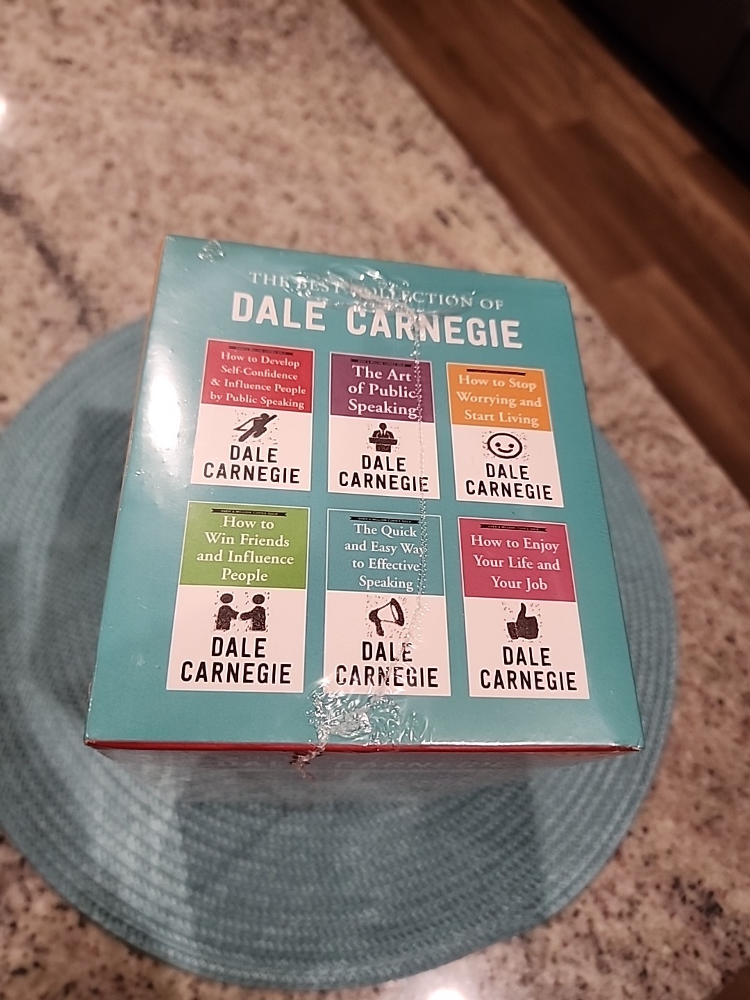 Dale Carnegie The Best Collection Of 6 Book Box Set Paperback New Sealed