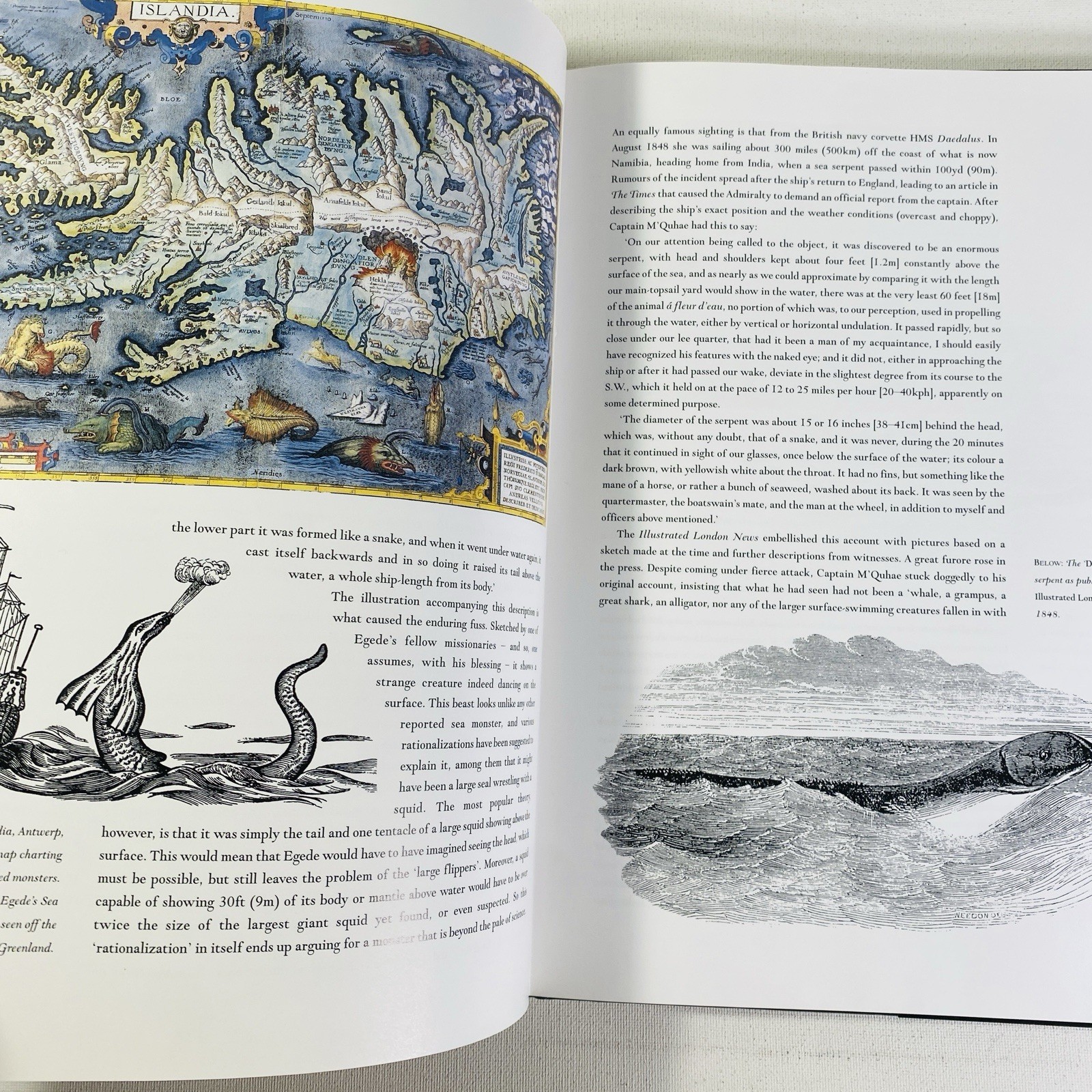 THE BOOK OF SEA MONSTERS By Nigel Suckling & Bob Eggleton 1st Edition Hardcover