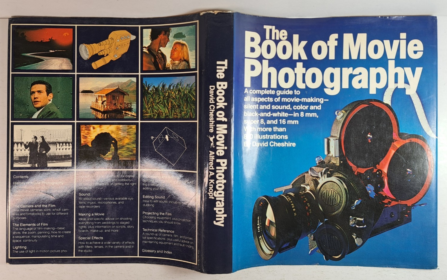 The Book of Movie Photography by David Cheshire, HC, 1979