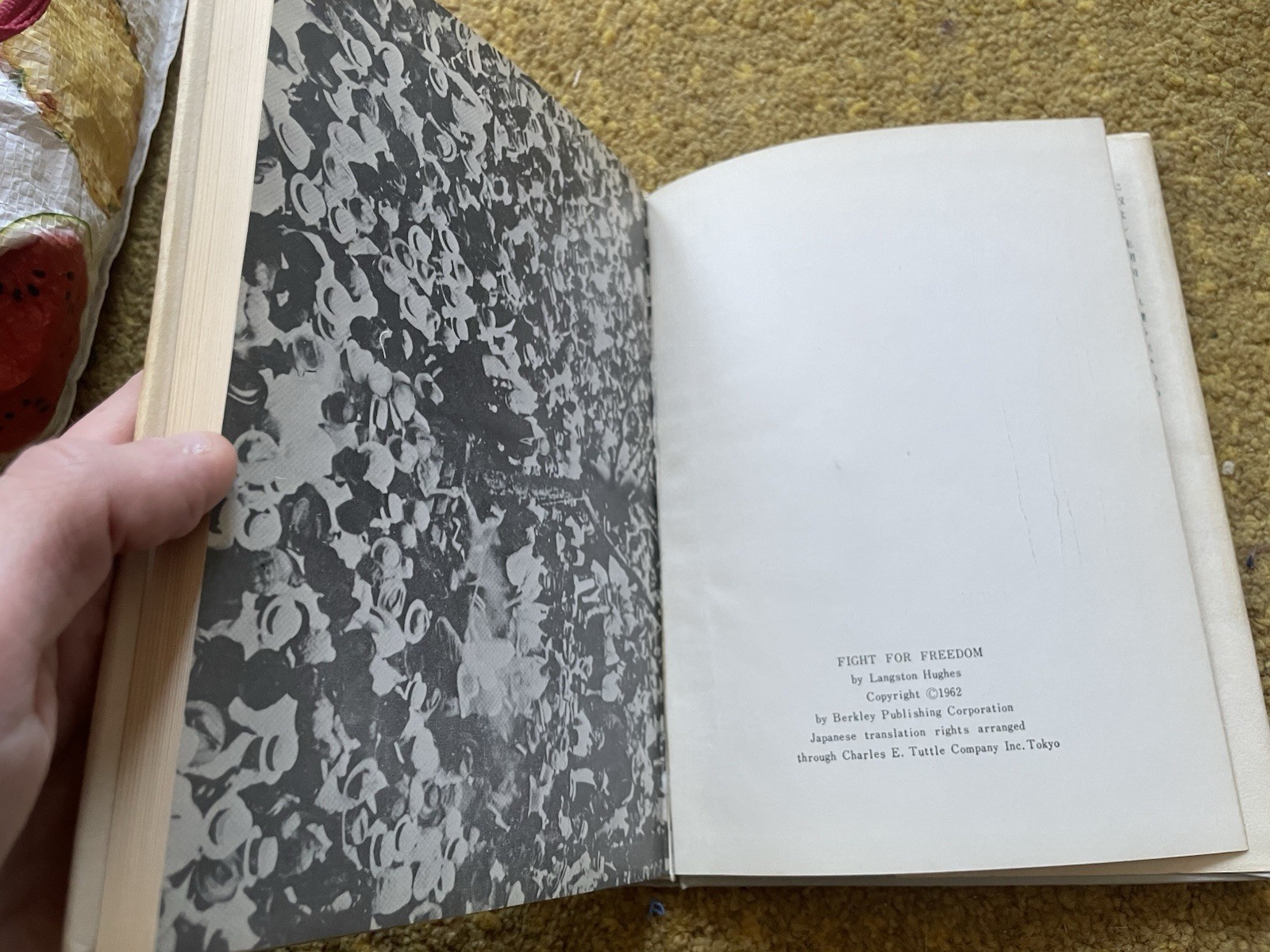 (Inscribed by trans., 1st japan ed.) Fight For Freedom: NAACP by Langston Hughes