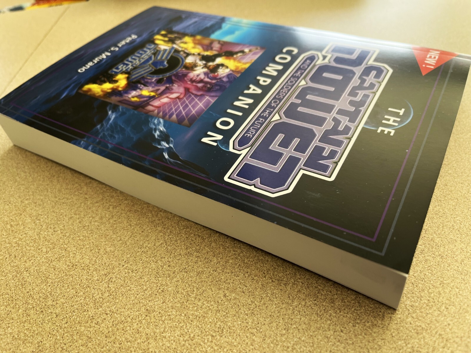 NEW The Captain Power and the Soldiers of the Future Companion Signed/Discounted