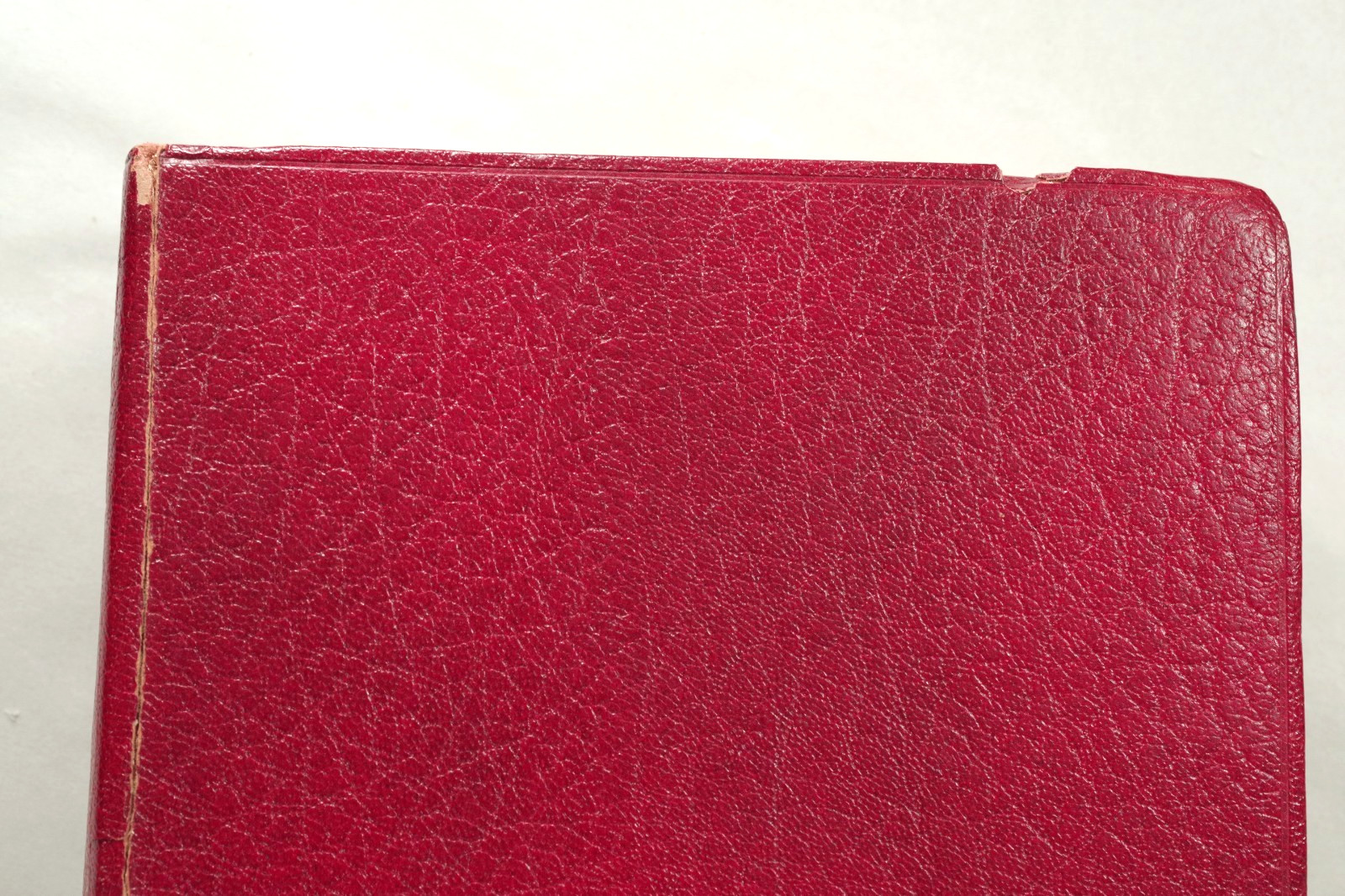 Logos Complete Study Bible, ASV, 1972, Red Leather, Strong Binding, Few Markings