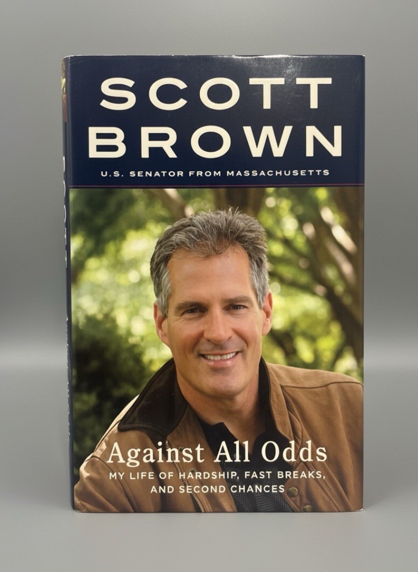 Scott Brown Against All Odds Hardcover w/ Dust Jacket HarperCollins Memoir