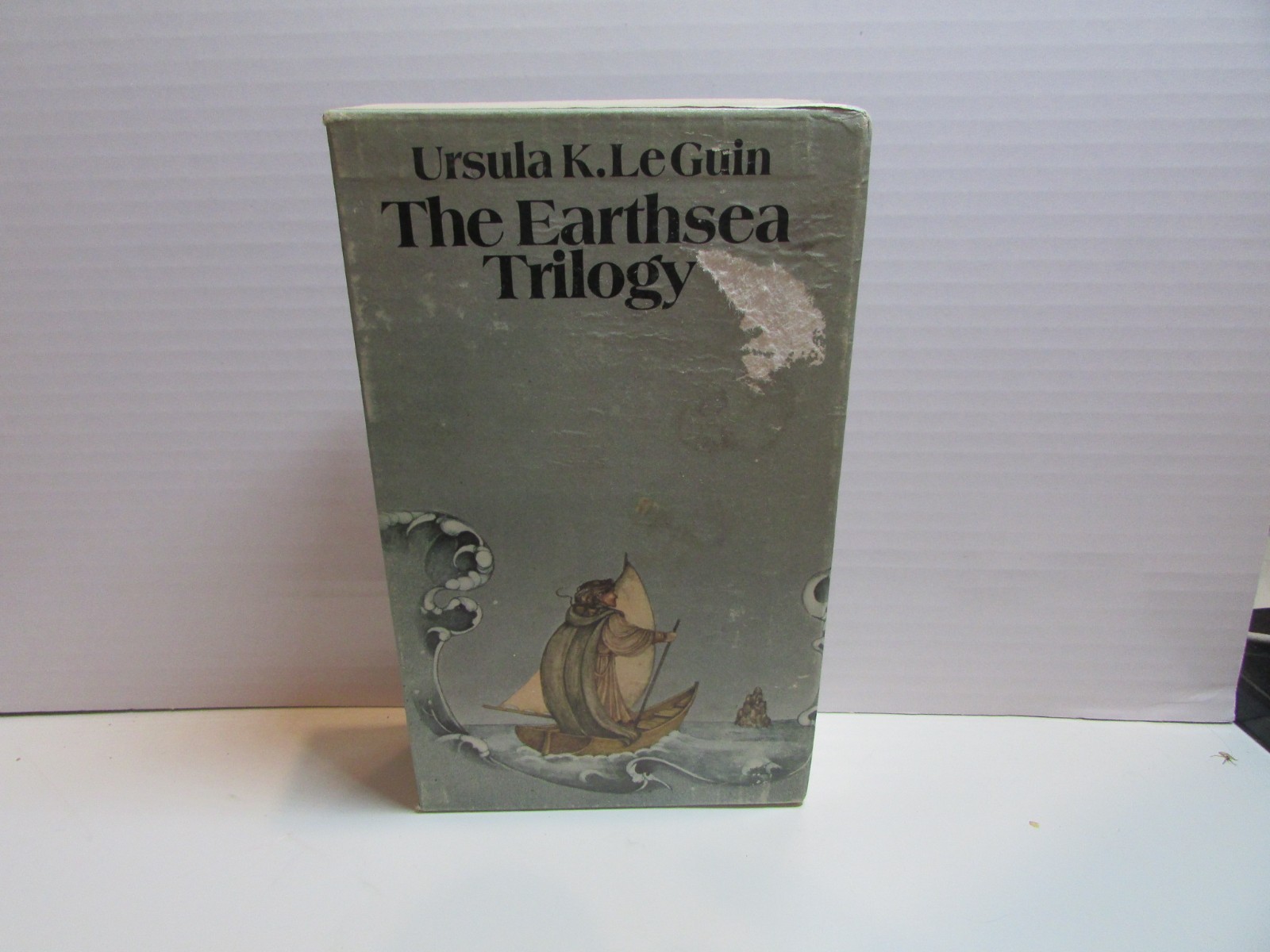 The Earthsea Trilogy by Ursula K Le Guin Paperback Books Bantam Edition 1977-78