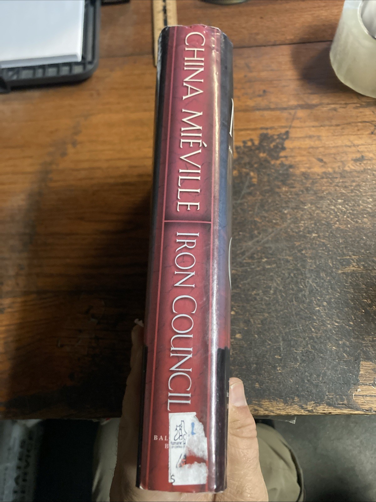 Iron Council by China Miéville Hardcover Limited Signed
