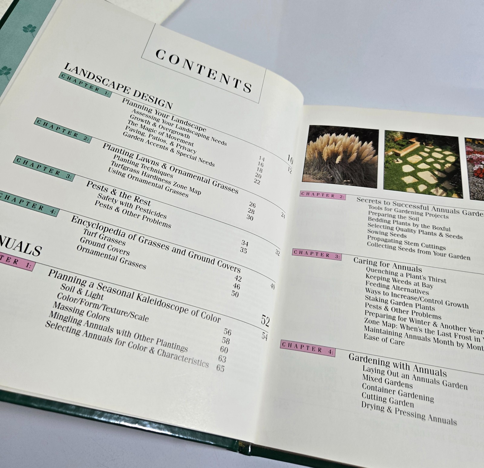 1994 Treasury Of Gardening Annuals Perennials Herbs Etc 1st Edition HC Like New