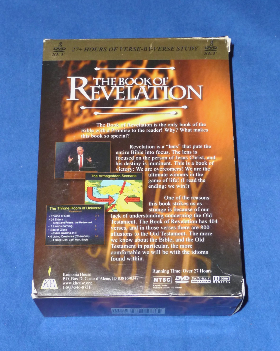 The Book Of Revelation An Expositional Commentary Dr. Chuck Missler (8 DVD Set)