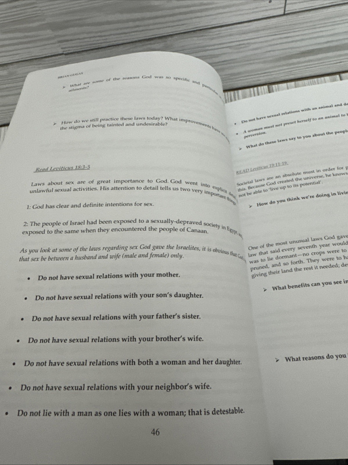 Bible Workbook and Guide: Study and Un…, Gugas, Brian