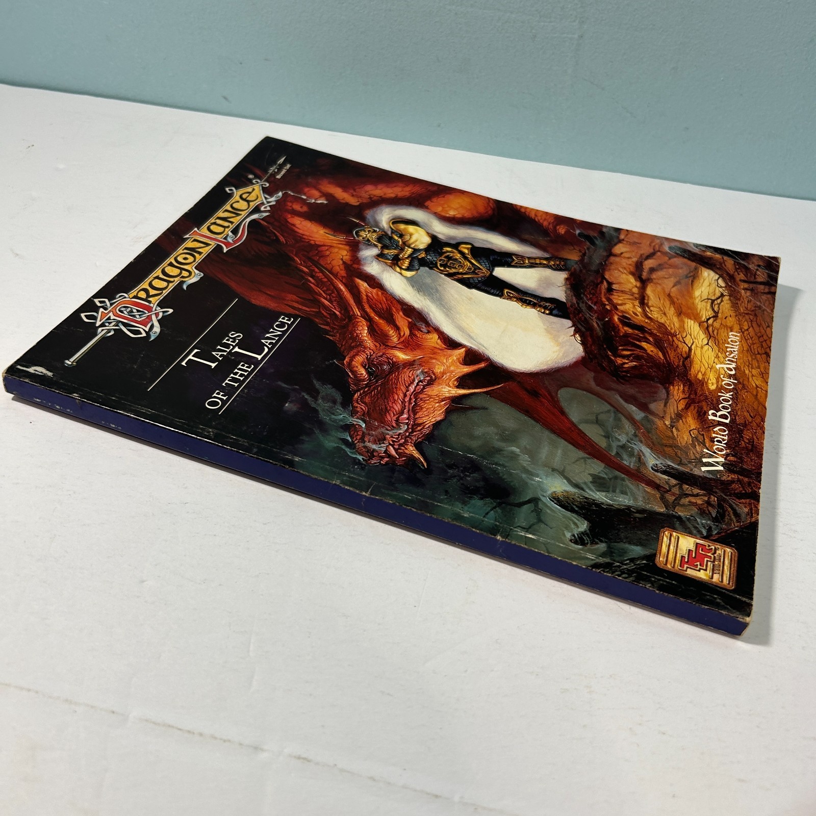 Dragonlance Tales of the Lance World Book of Ansalon TSR ADnD Sourcebook ONLY