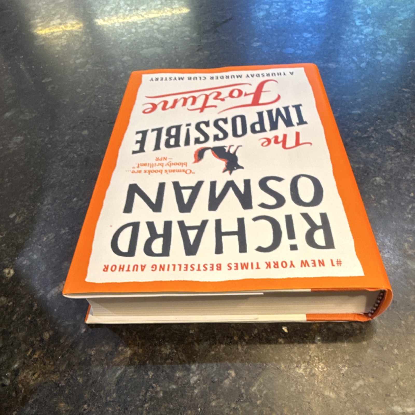 SIGNED First Edition/First Printing The Impossible Fortune Richard Osman