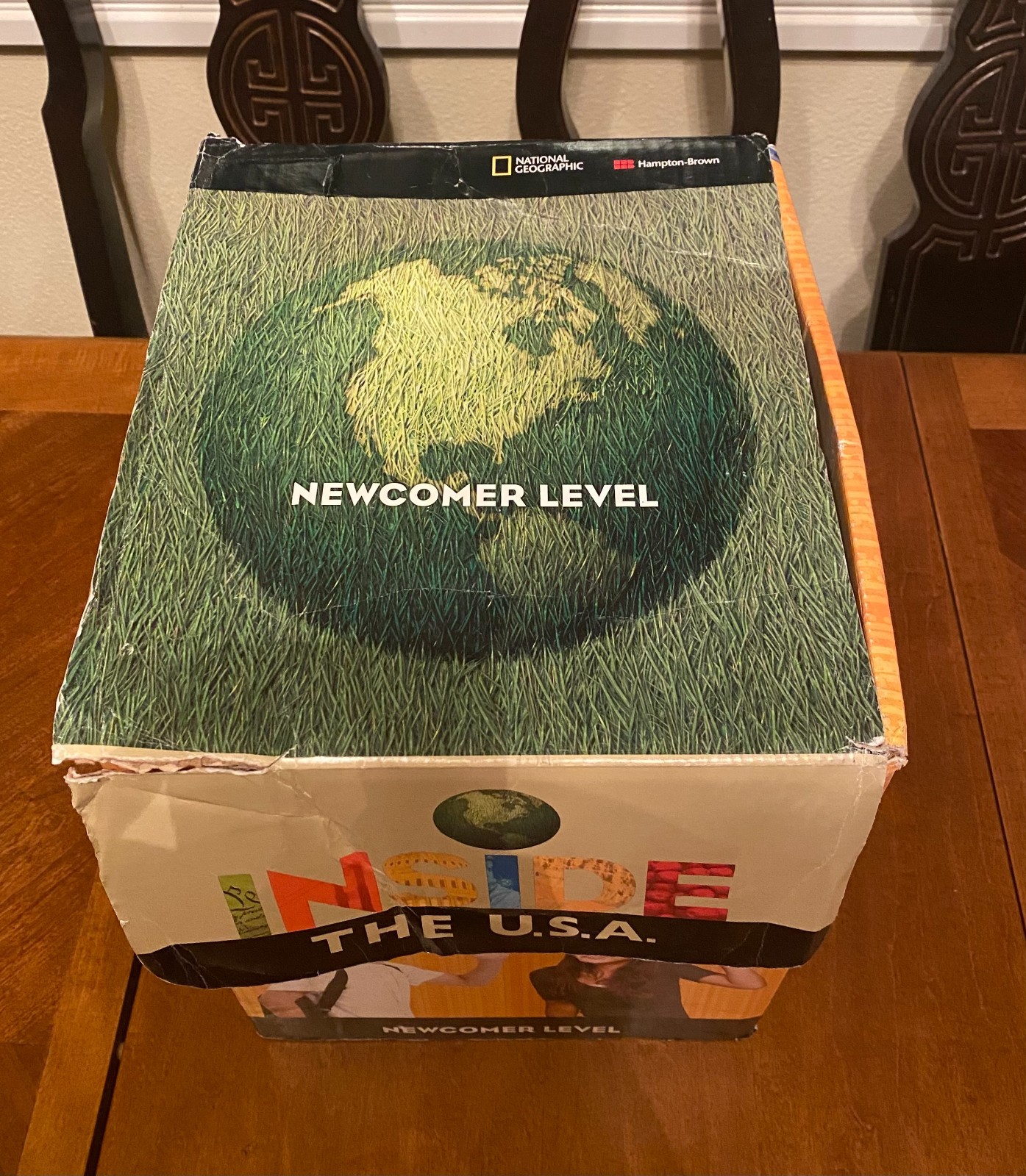 National Geographic Inside The U.S.A. Newcomer Level ESL ELL Complete Teaching