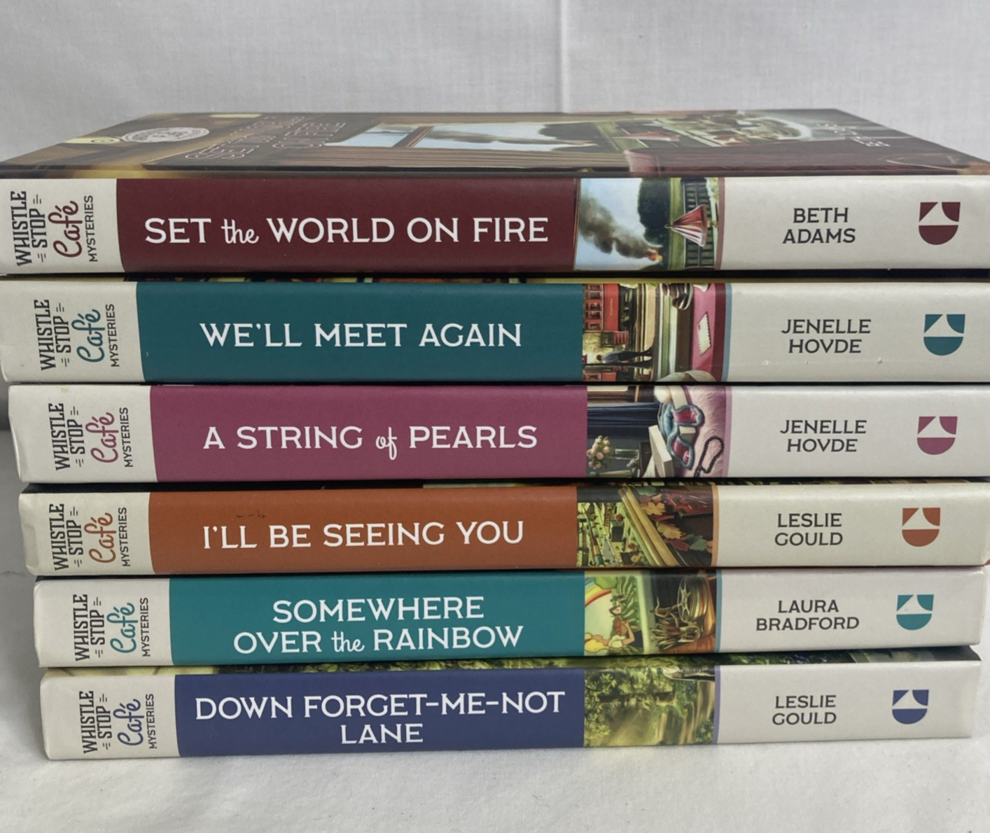 Whistle Stop Cafe Mysteries Hardcover Set Book Lot Of 6 Guideposts