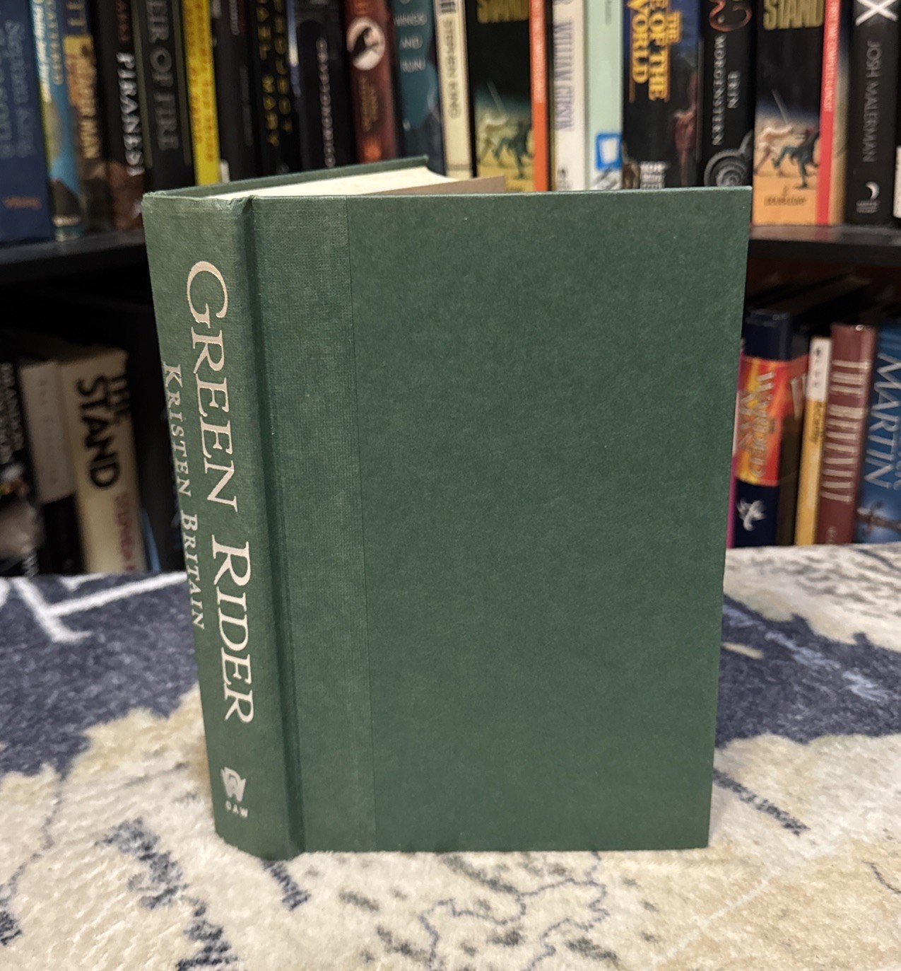 Green Rider by Kristen Britain (1998, Hardcover) First Edition/Print, 1st/1st VG
