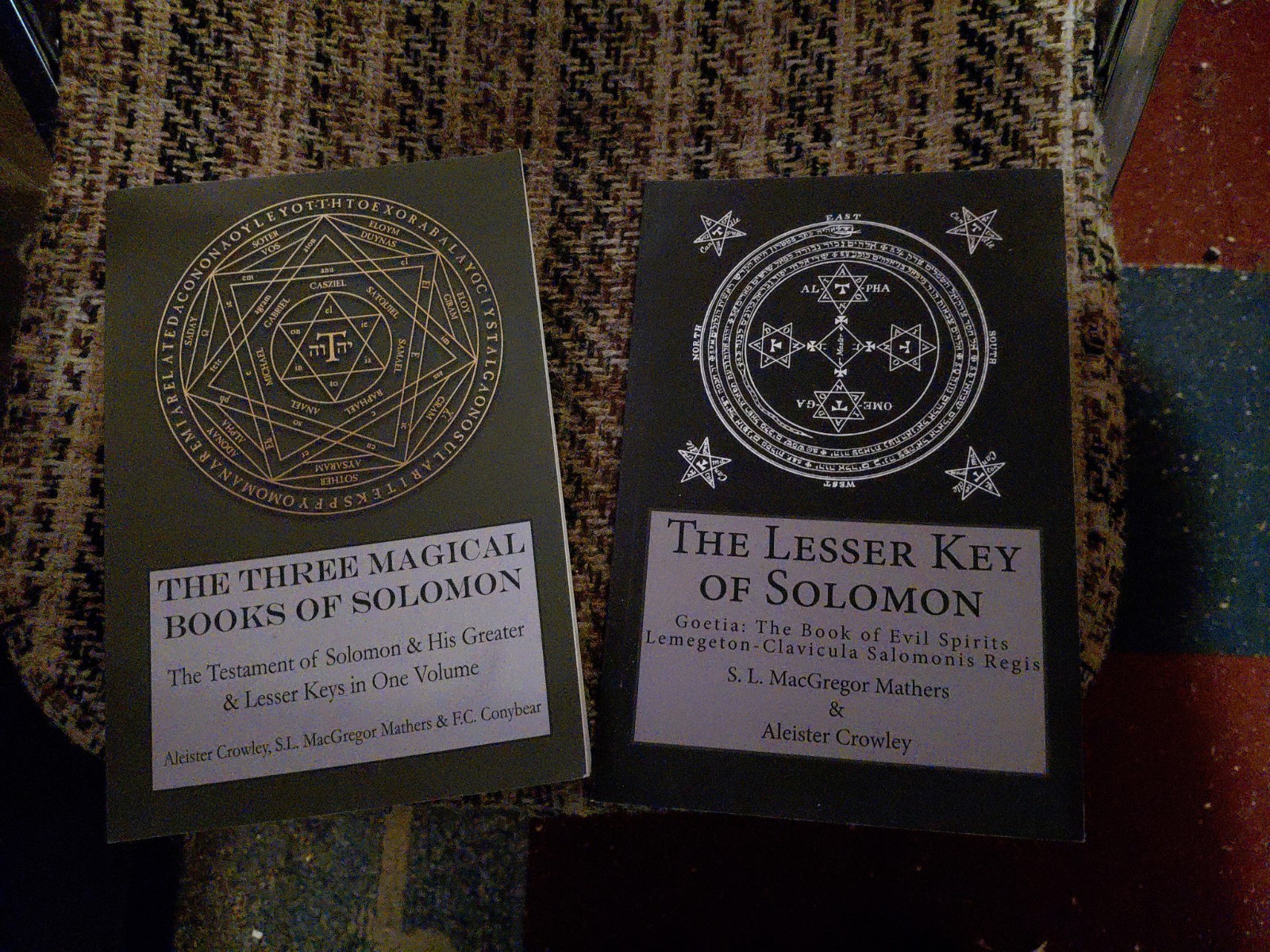 The Three Magical Books Of Solomon And The Lesser Key Of Solomon Goetia Books