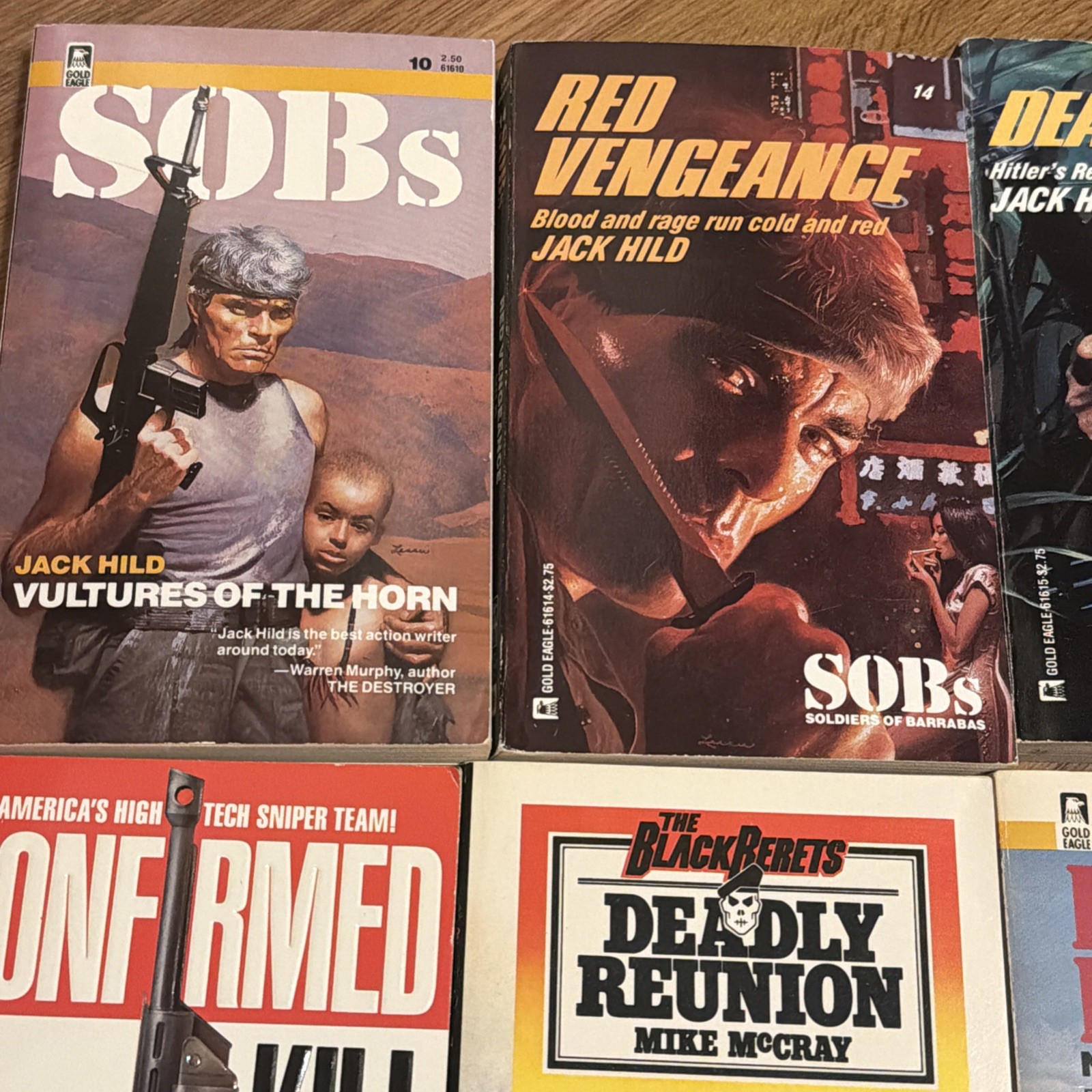 Miscellaneous lot Of SOBs Soldiers Of Barrabas Phoenix Force The Black Berets