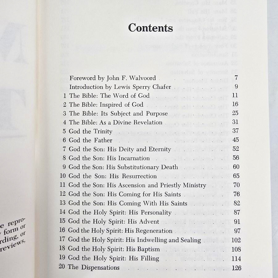 Major Bible Themes Lewis Sperry Chafer John Walvoord HC 1993 Book Christian Vtg