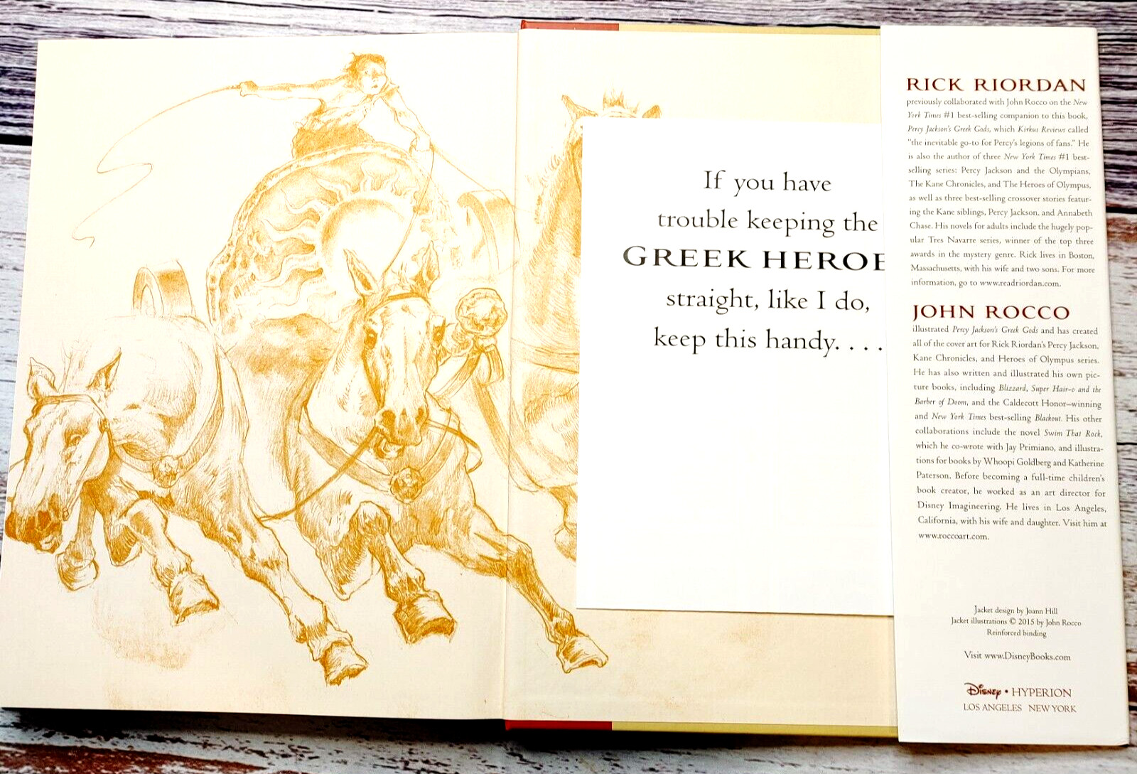 Percy Jackson’s Greek Heroes by Rick Riordan 2015 Hardcover 1st Ed/Exclusive.