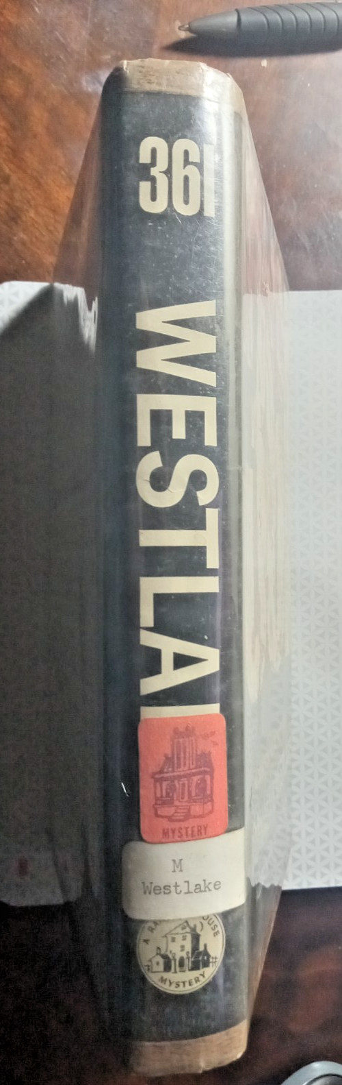 361 by Donald E. Westlake HC/DJ/ Ex-Lib Good cond. 1st Edition SIGNED !!!