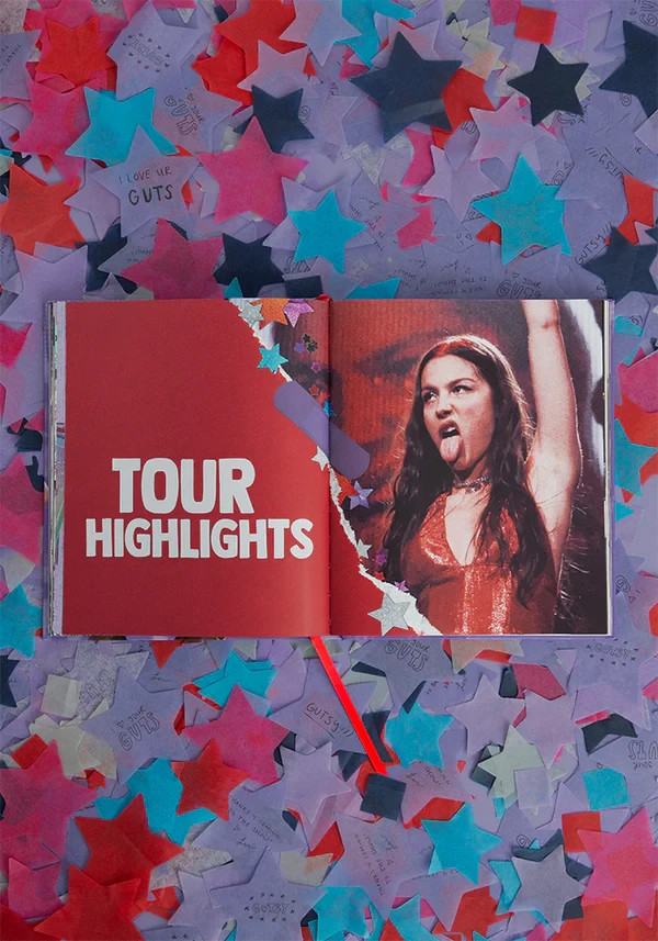 OLIVIA RODRIGO Guts World Tour Book UNSEALED