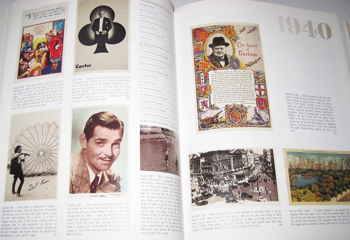 The Postcard Century: 2000 Cards & Their Messages, paperback 2000 mint condition