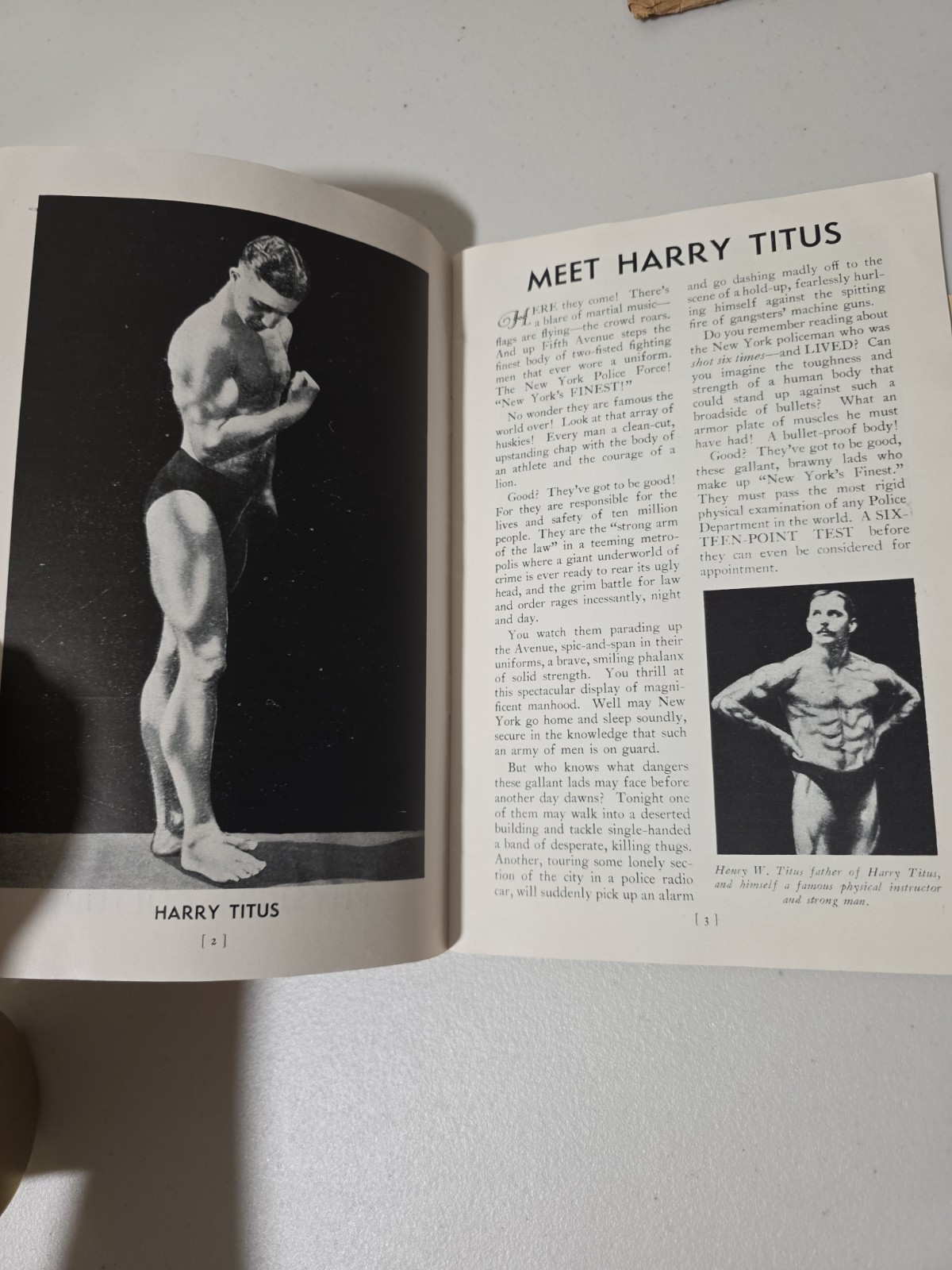Vintage Strength Training Book And Exercises 1930s Miracle In Muscles New York
