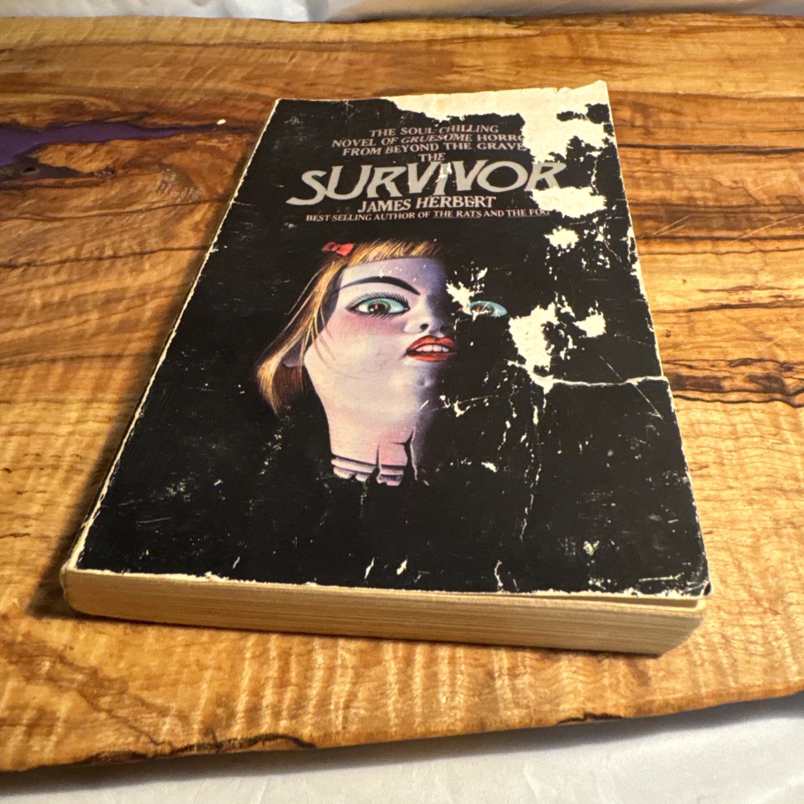 THE SURVIVOR 1977 PAPERBACK BOOK BY JAMES HERBERT