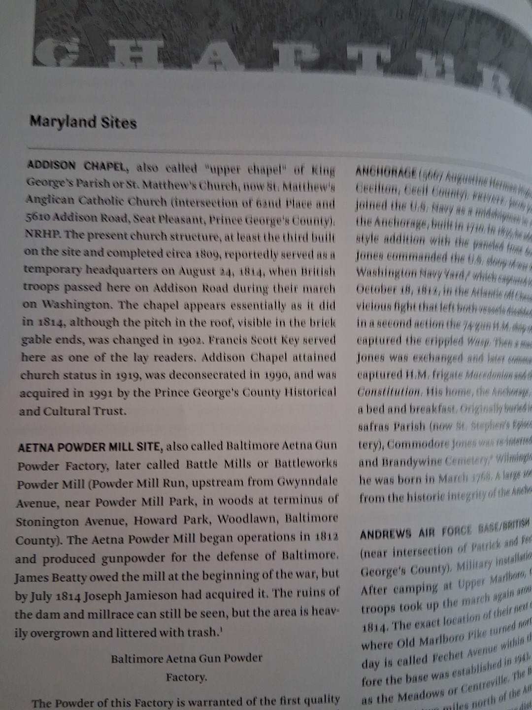 Scott S Sheads Ralph E / War of 1812 in the Chesapeake Reference Guide 2010
