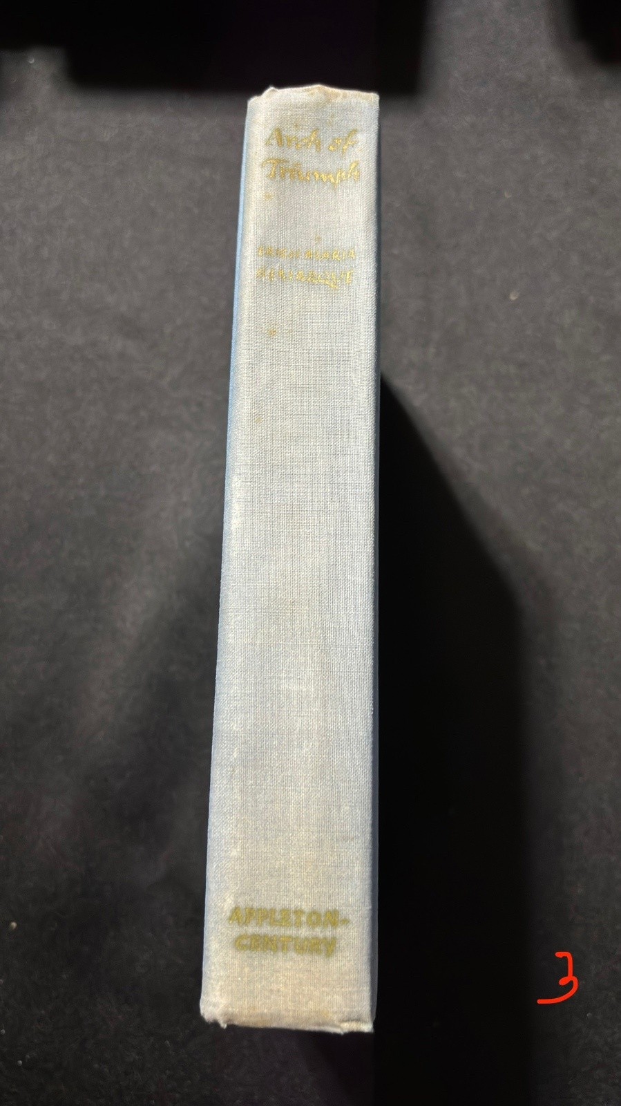 Erich Maria Remarque Arch of Triumph D. Appleton Century Hardcover