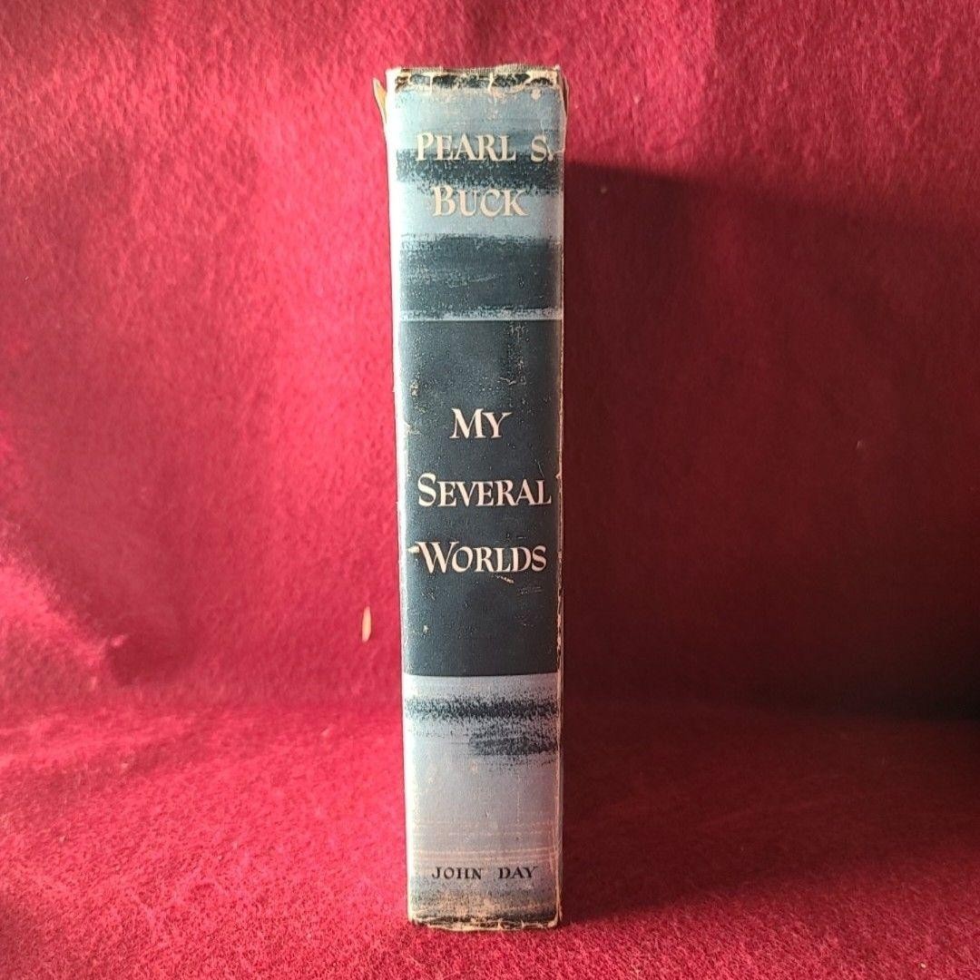 My Several Worlds: A Personal Record Pearl S. Buck John Day Hardcover DJ