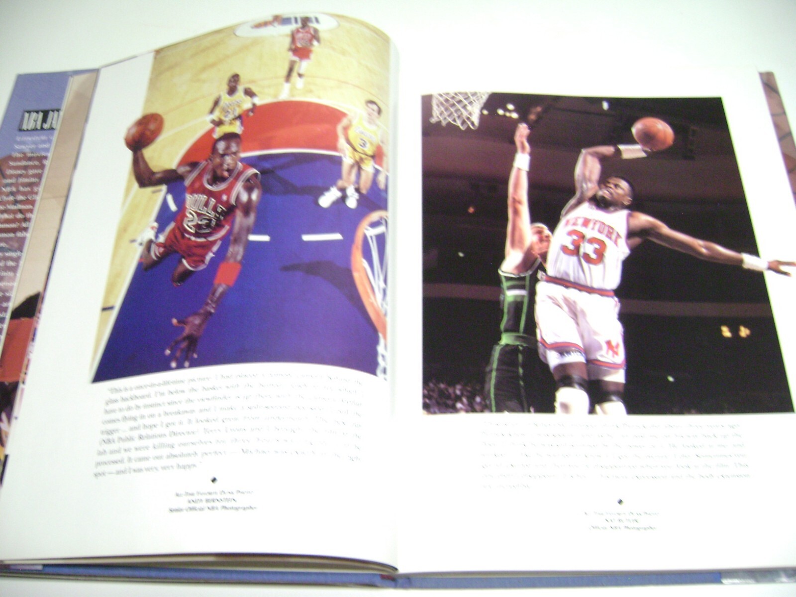 Huge 1993 Hardcover Book NBA JAM SESSION, Photo Salute to the Dunk, 168 pages