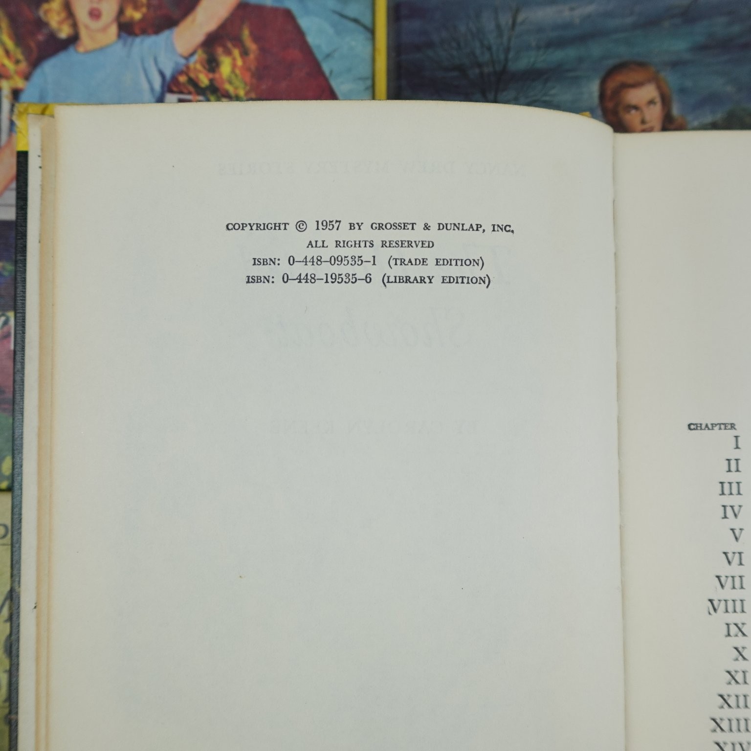 Nancy Drew Mystery Stories Lot 8 Books Carolyn Keene Vintage Grosset & Dunlap