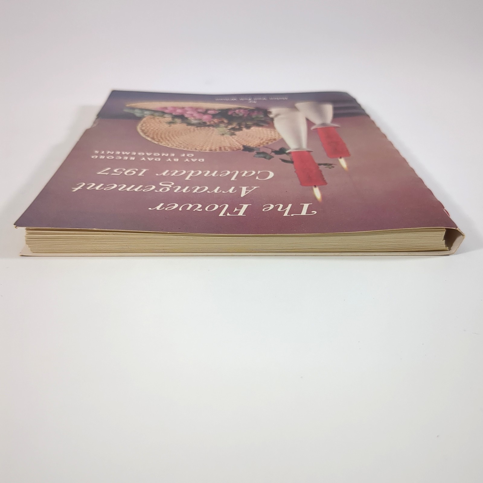 Flower Arrangement Calendar 1957 Floral Design Planner Box Helen Van Pelt Wilson
