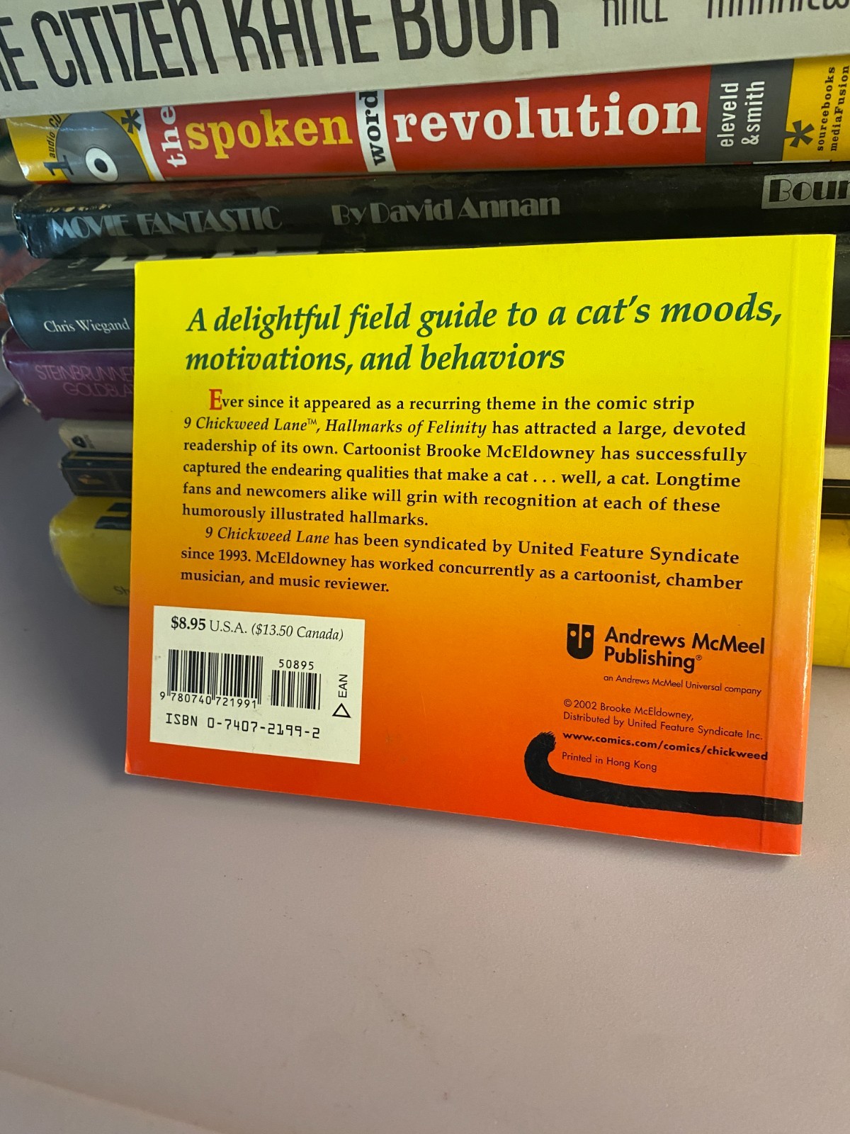 Hallmarks of Felinity: A 9 Chickweed – Paperback, by McEldowney Brooke