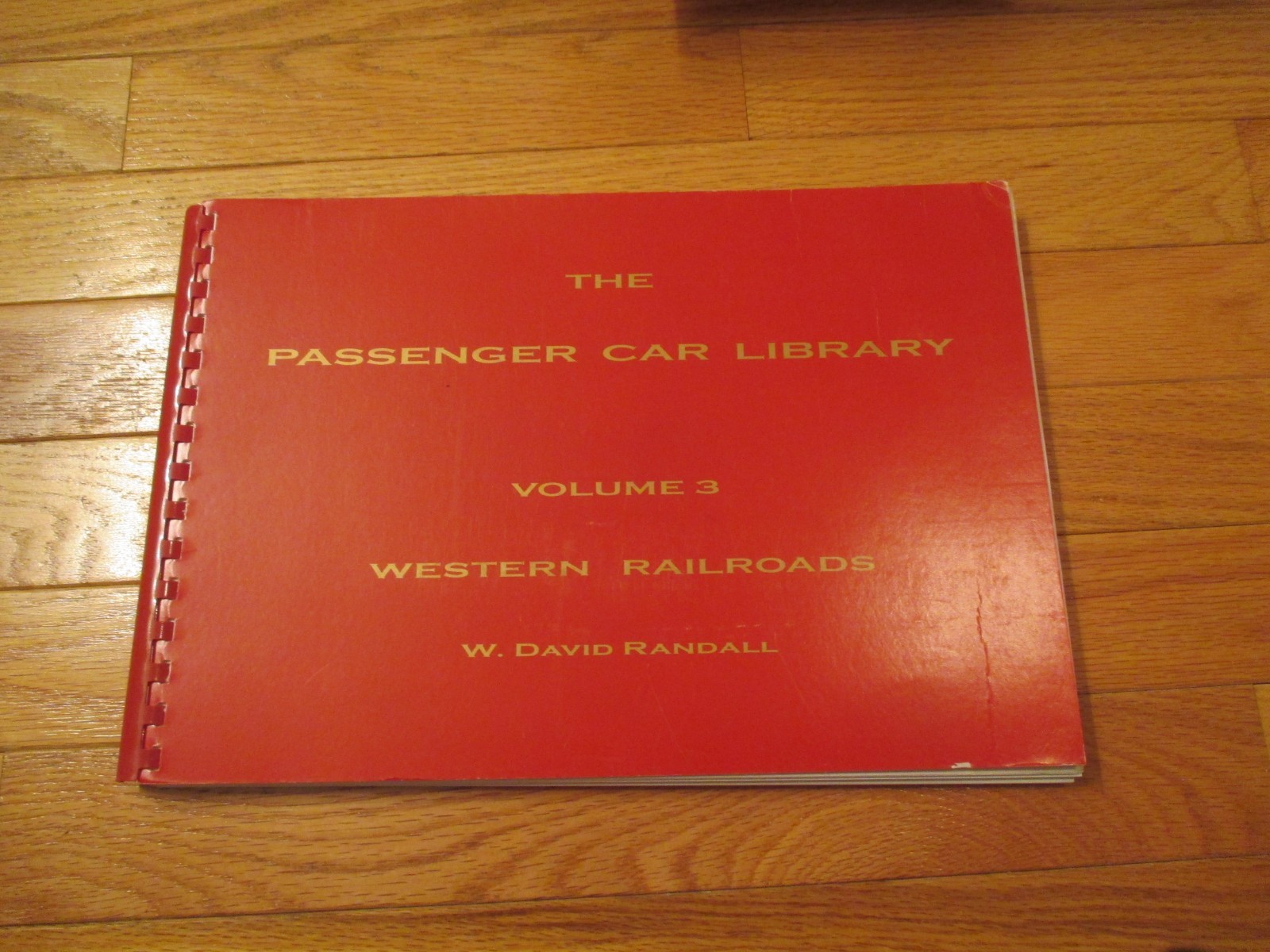 Railroad Trains Passenger car Library volume 3 Western railroads Book