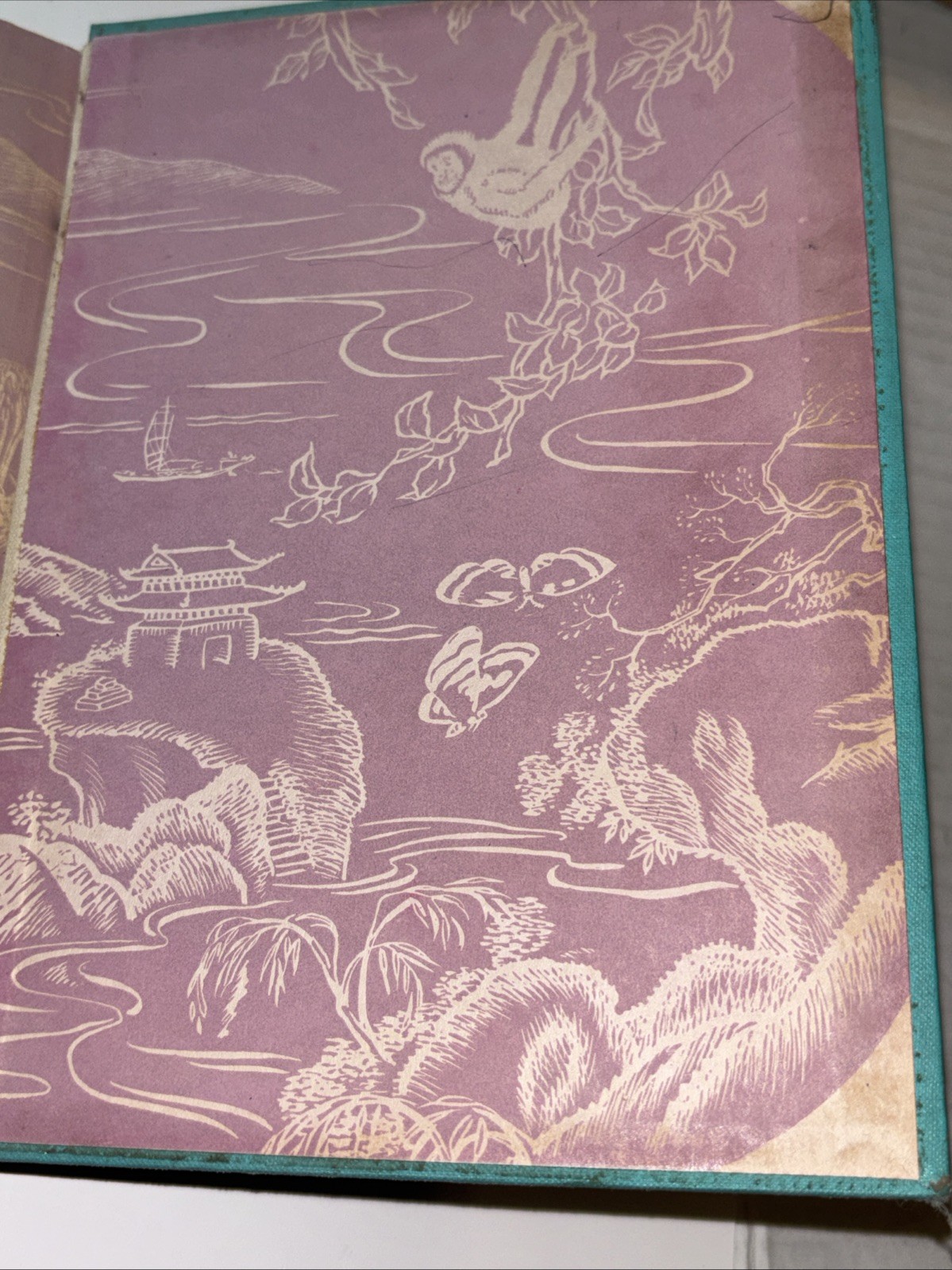 WIDE WINGS BY GATES, HUBER, PEARDON 1939 THE MACMILLAN COMPANY Vtg Antique VG