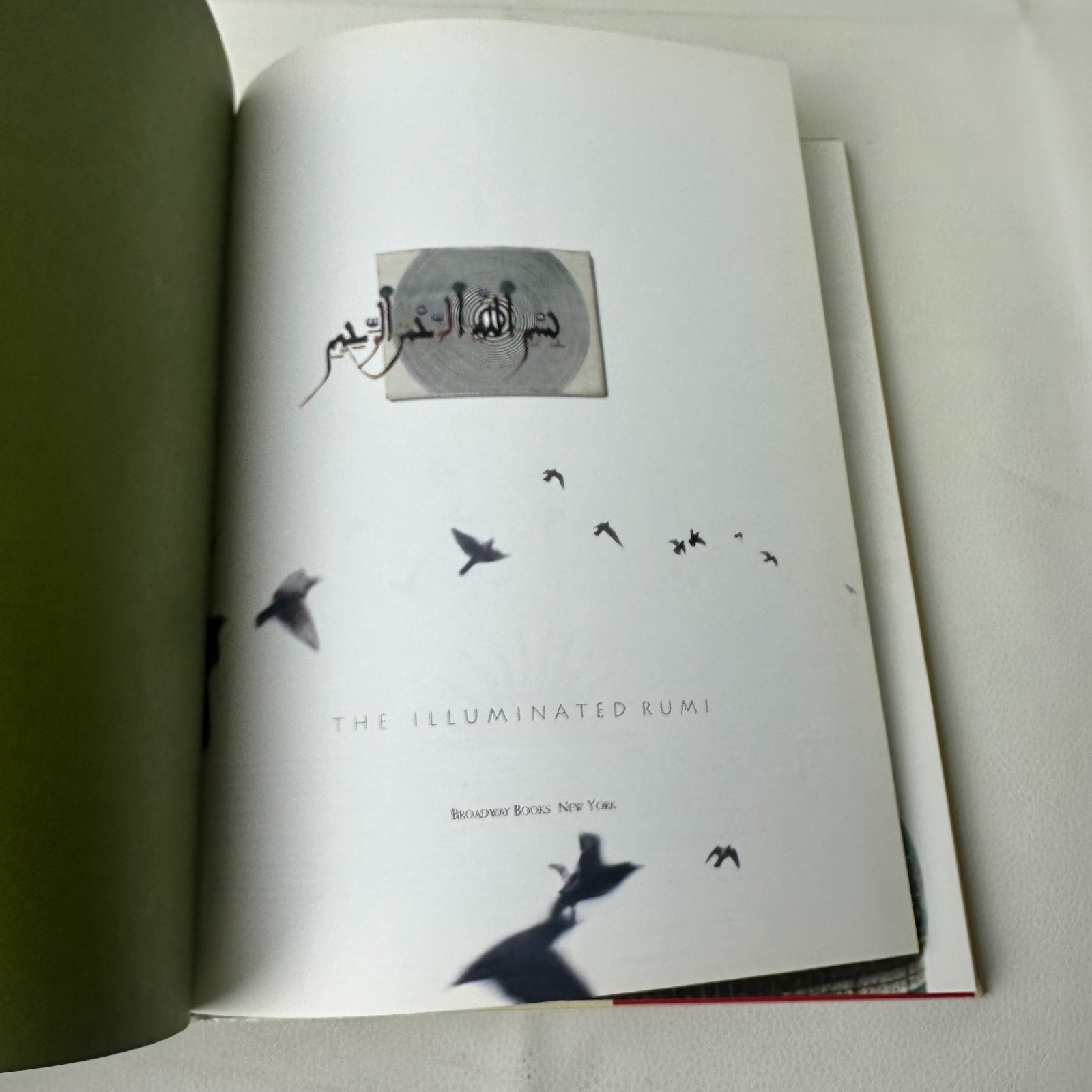The Illuminated Rumi Jalal Al-Din Rumi 1997 First Edition Illustrated Hardcover