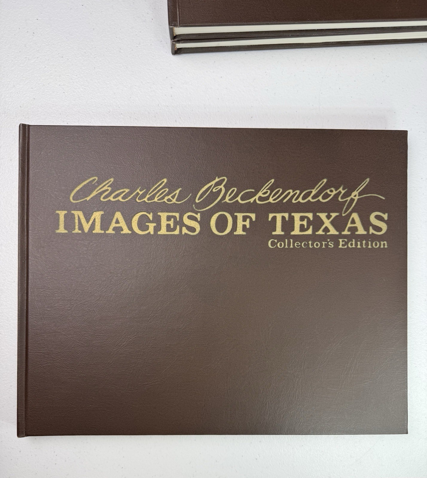 Charles Beckendorf Images of Texas II Collector’s Edition 1980