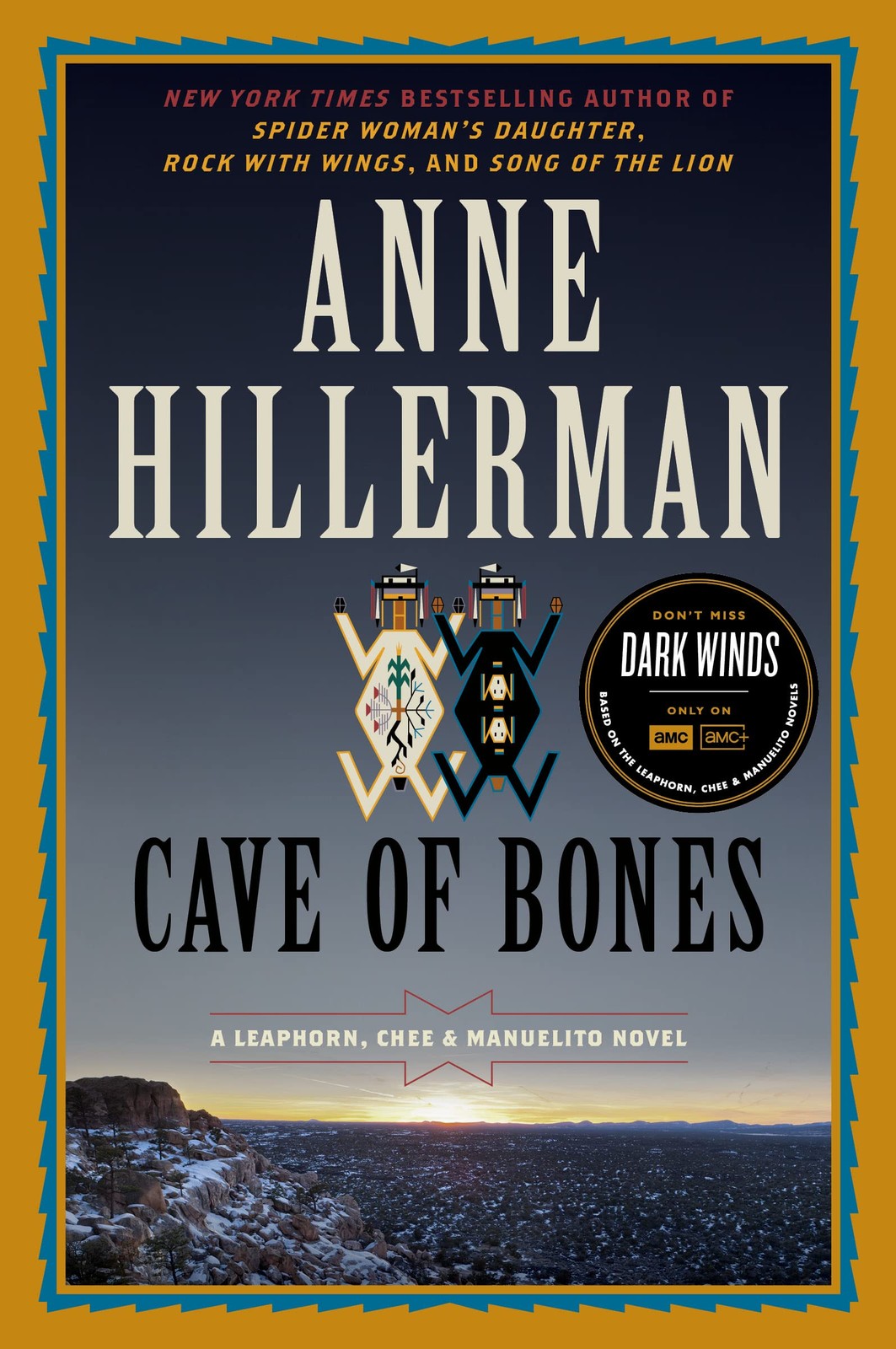 Cave of Bones: A Leaphorn, Chee & Manuelito Novel – Hillerman, Anne – Very G…