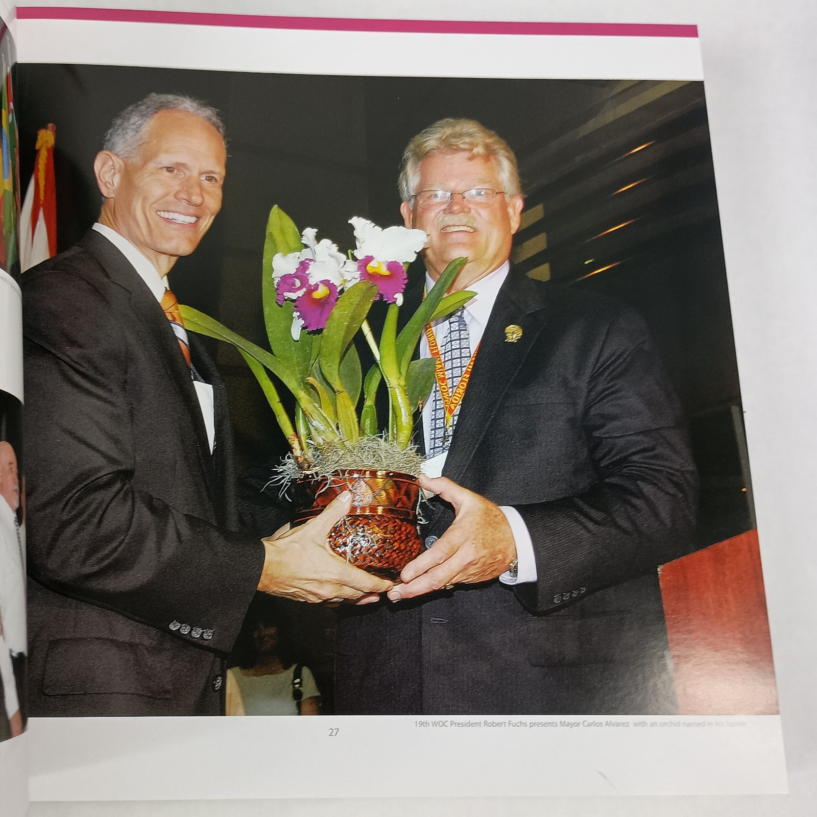 The 19th World Orchid Conference in Miami FL – 2008 (Hardcover Book) 504 Pages