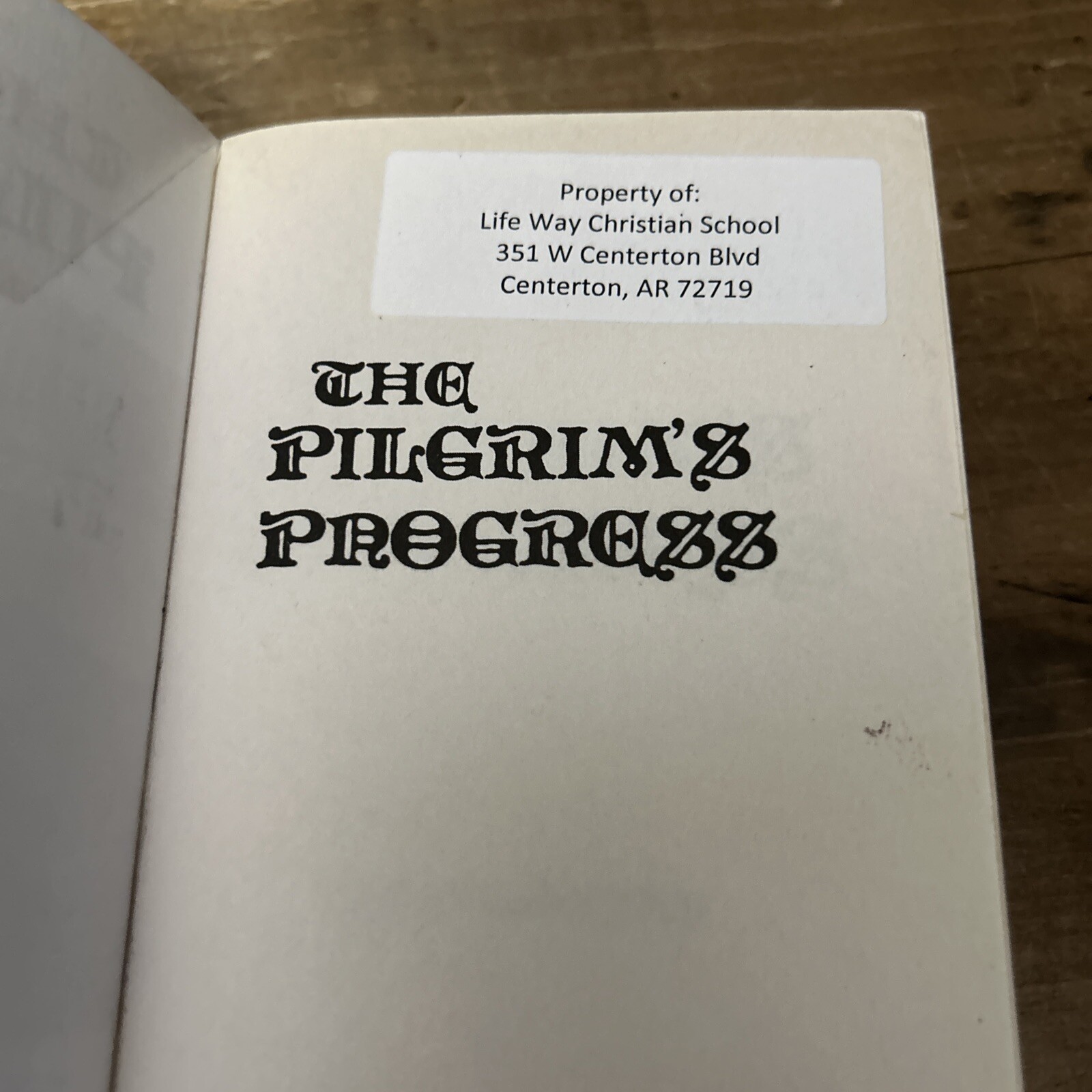 Pilgrim’s Progress by John Bunyan 1981 Whitaker House Paperback