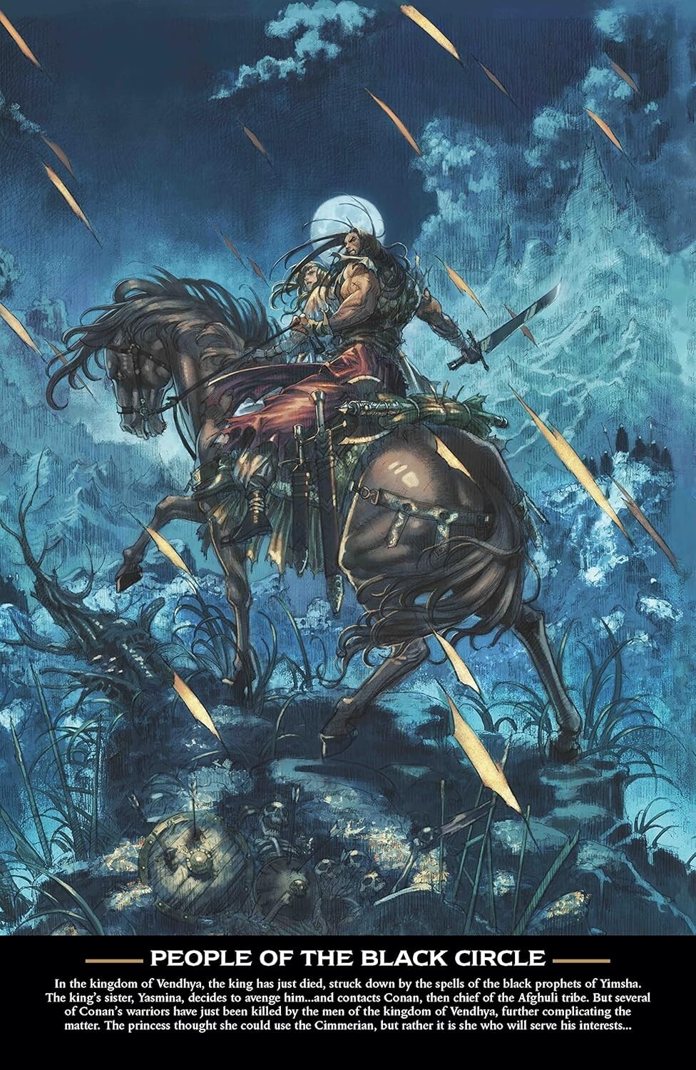The Cimmerian Vol 2 Sylvain Runberg Robin Recht Robert E. Howard Hardback – NEW