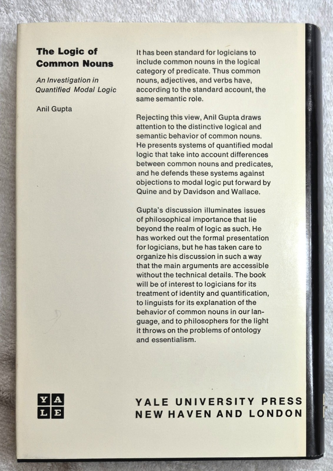 Nonexistent Objects (Terence Parsons • 1980 Yale University Press)
