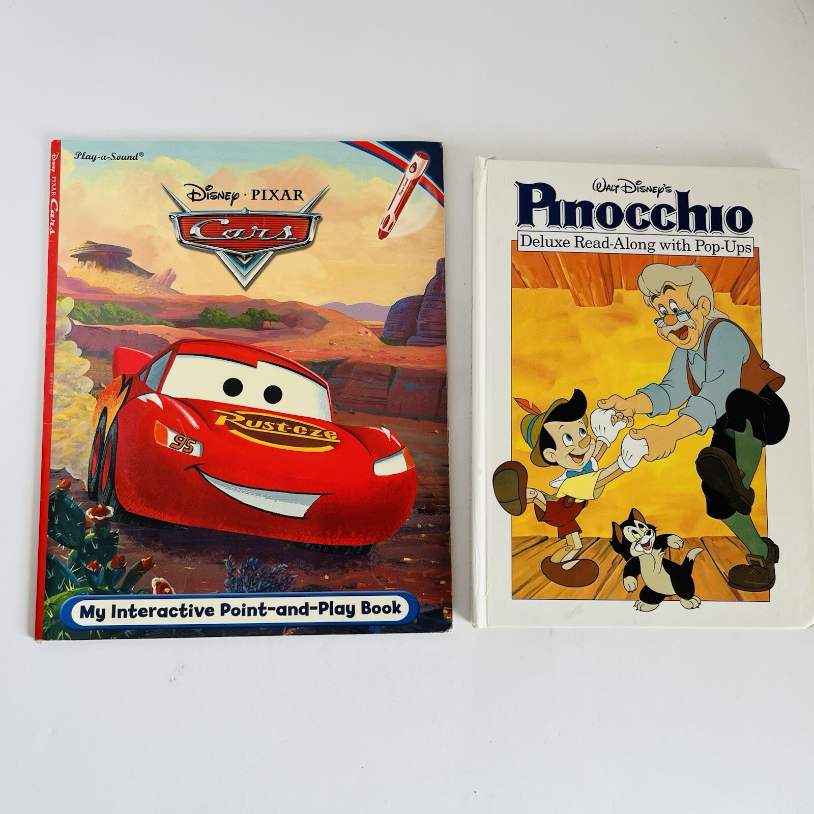Disney Children’s Book Lot 8 Mixed Titles Hardcover Paperback Mixed Ages Vintage