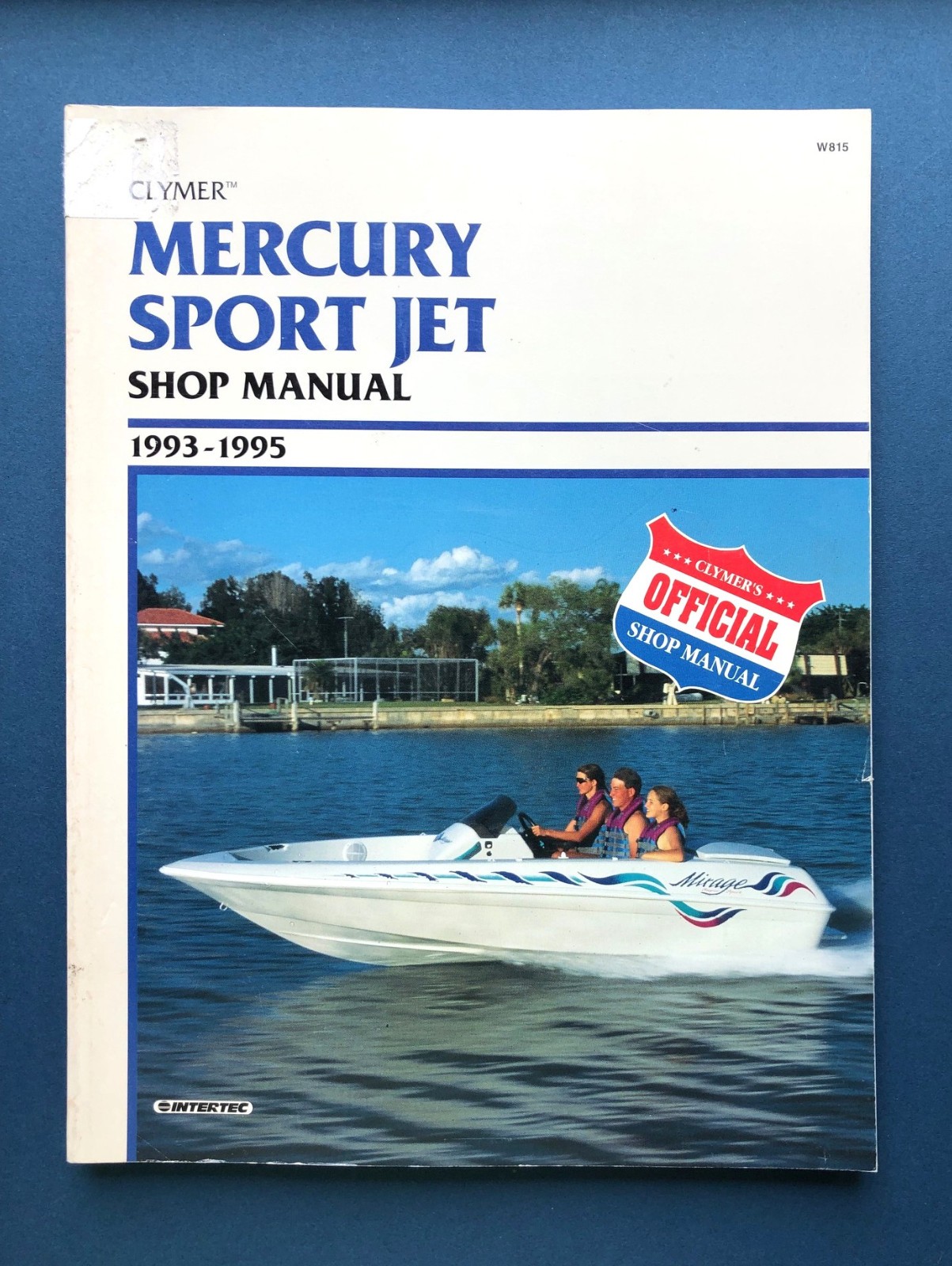 1993-1995 Clymer Mercury Sport Jet Maintenance Repair Shop Manual W815