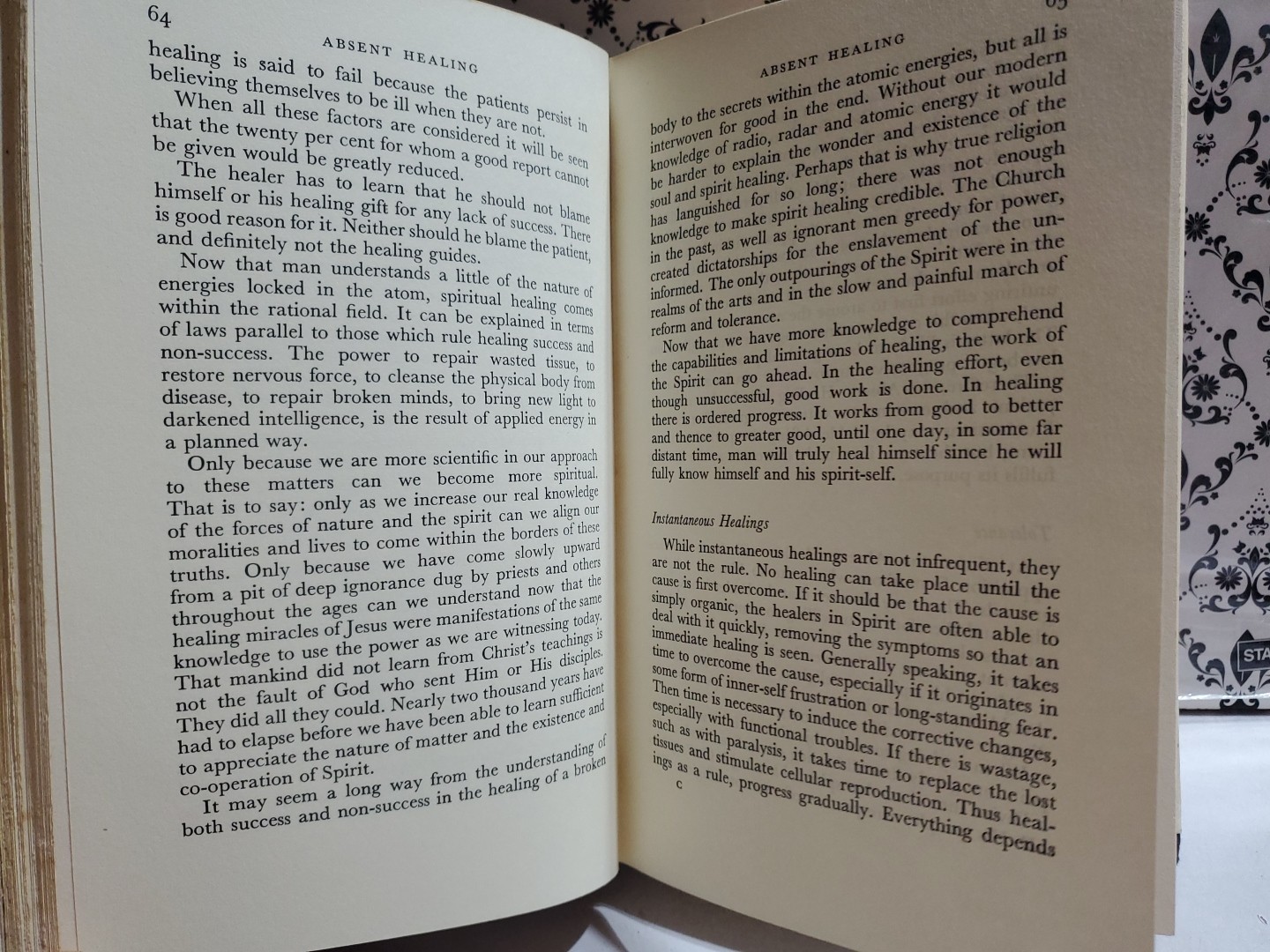 A Guide to Understanding and Practice of Spiritual Healing Harry Edwards 1974