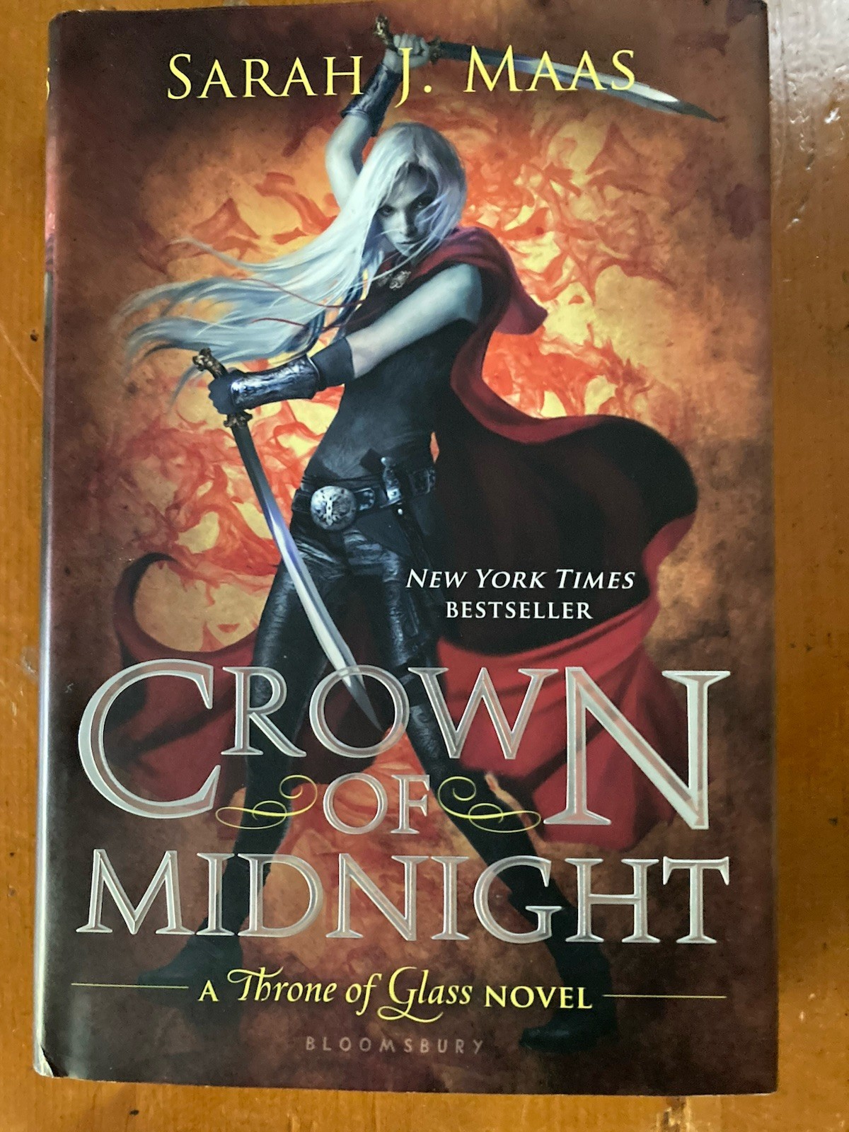 Crown of Midnight by Sarah J Maas (Hardcover) First Edition/Late, Original Cover