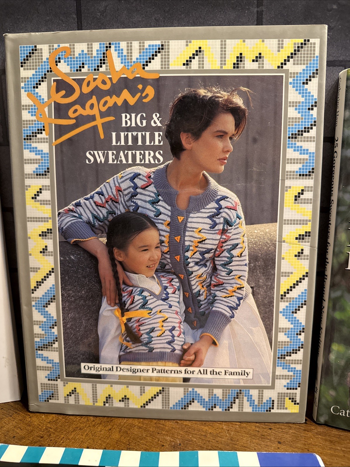 Collection of Sweater Books ~ Sasha Kagans Big & Little Sweaters, DesignWorkbook