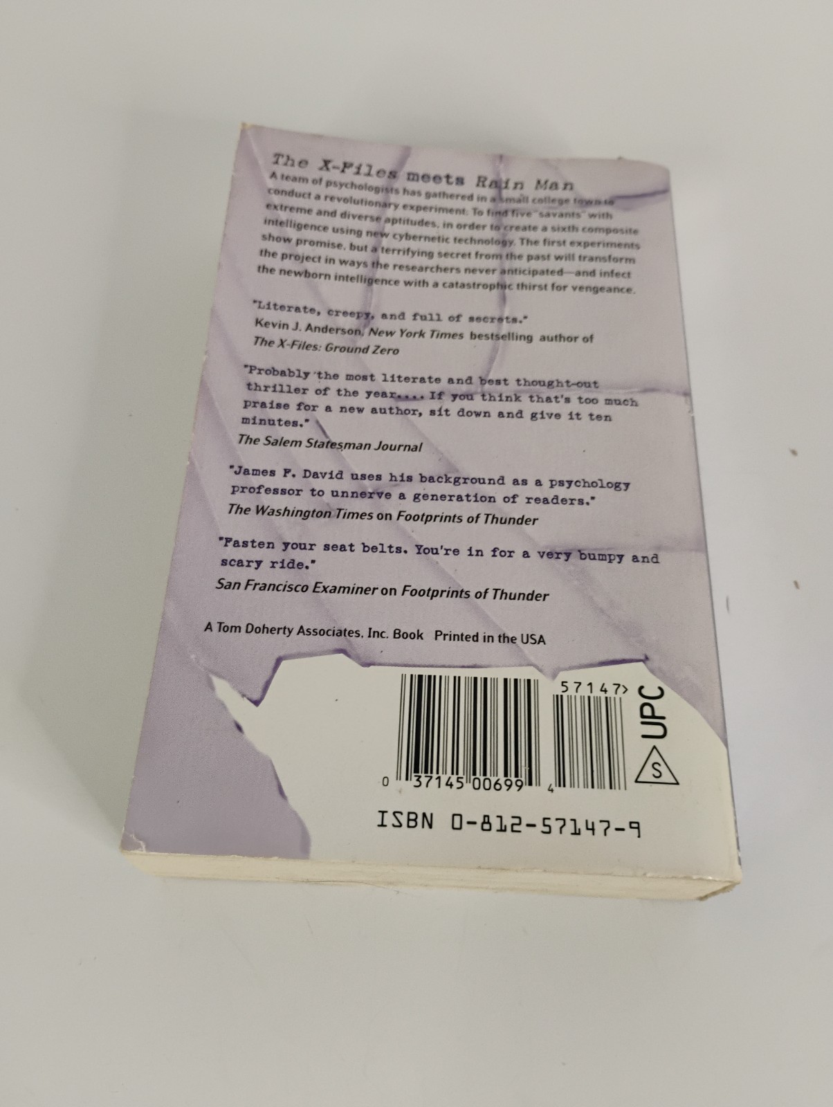 Fragments Hardcover James F. David