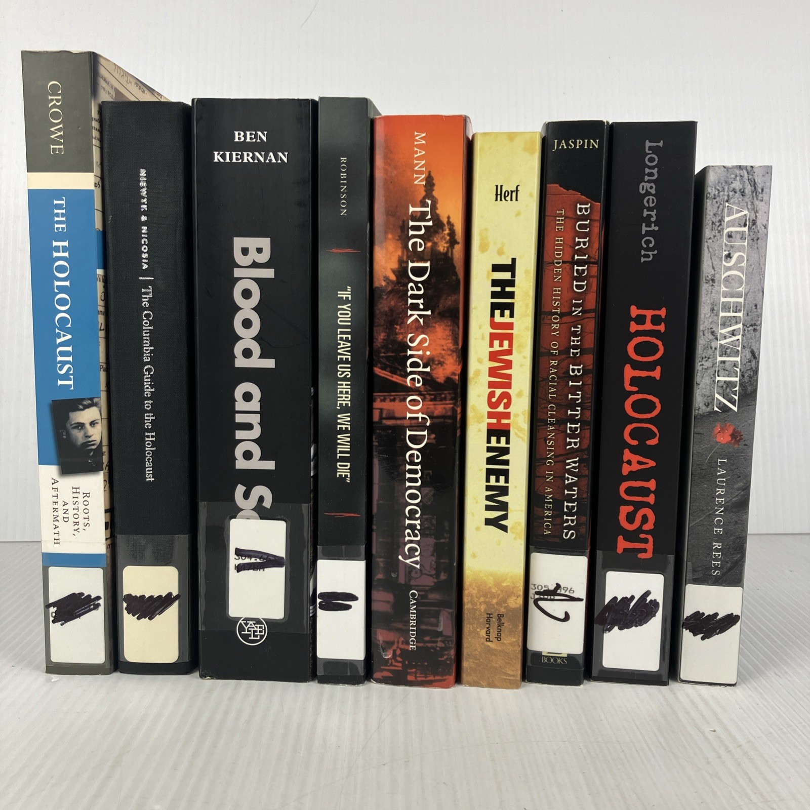 Genocide Holocaust and Ethnic Cleansing History lot of 8 books anti-Semitism
