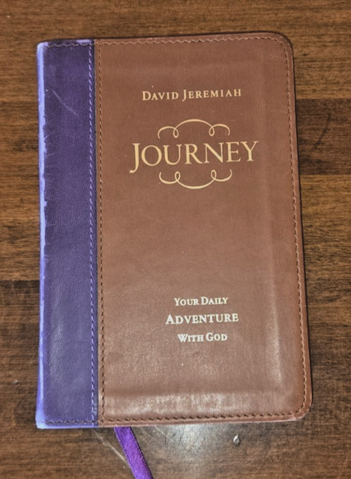 David Jeremiah JOURNEY ‚Your Daily Adventure With God‘ Faux Leather Bound 2011